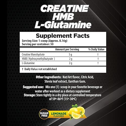 Miniatura 2 de Pro Series Recovery Creatine HMB L-Glutamine es una potente fórmula de recuperación diseñada para acelerar la reparación muscular y apoyar el