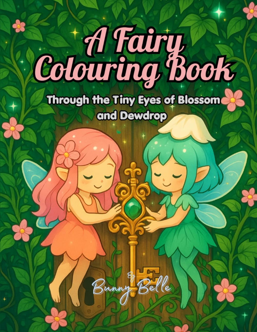 A Fairy Colouring Book: Through the Tiny Eyes of Blossom and Dewdrop
