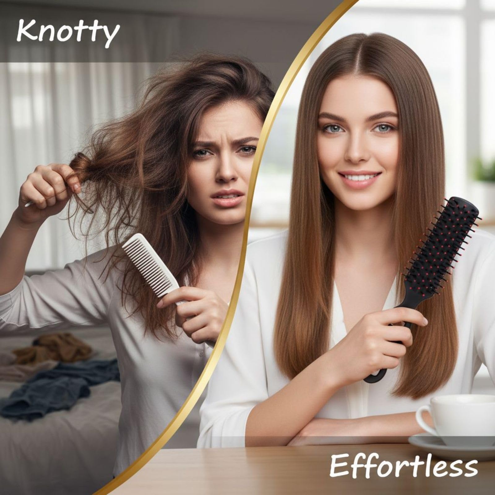 100 peines para el cabello, cepillo de plástico profesional portátil, peine de masaje del cuero cabelludo para viajes, trabajo, salón, peinado diario