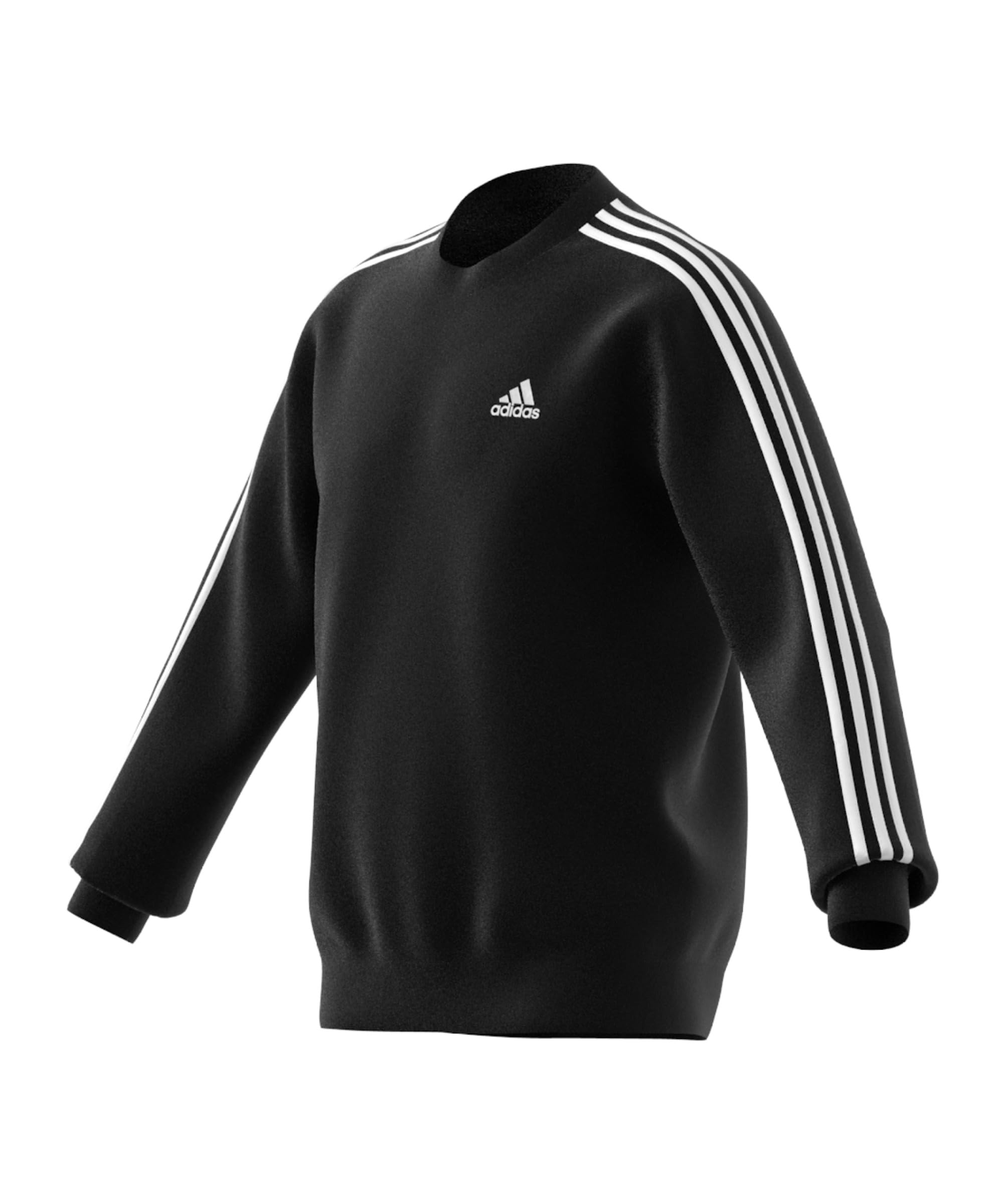 Adidas Herren Essentials French Terry 3-Stripes Sweatshirt (1er Pack)