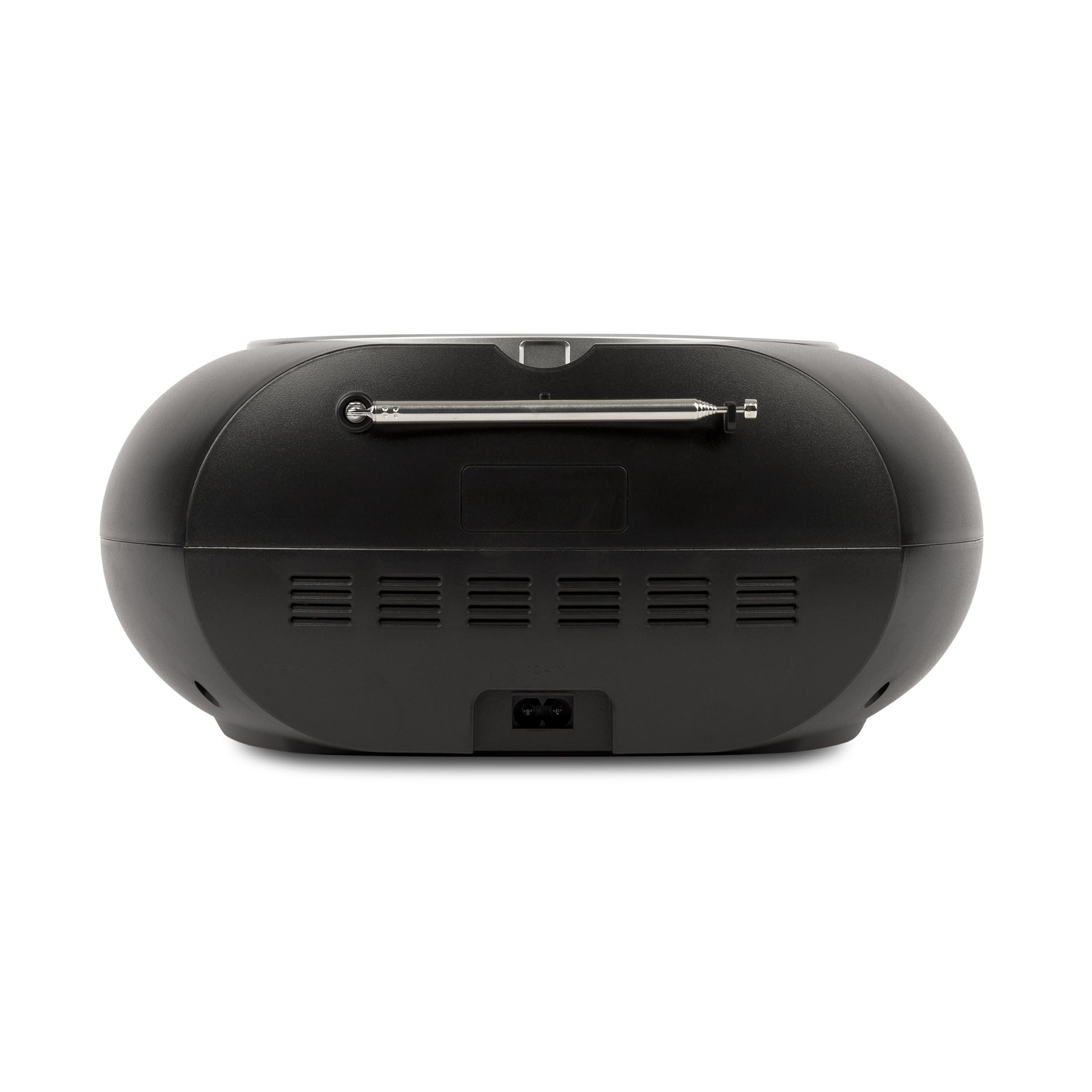 Trevi CMP 588 DAB Stereo Portatile Wireless con Radio Digitale DAB e FM, Boombox con Lettore CD, USB, AUX-IN, Antenna Telescopica, Display ad Alta Leggibilità, Alimentazione a Corrente e Batterie