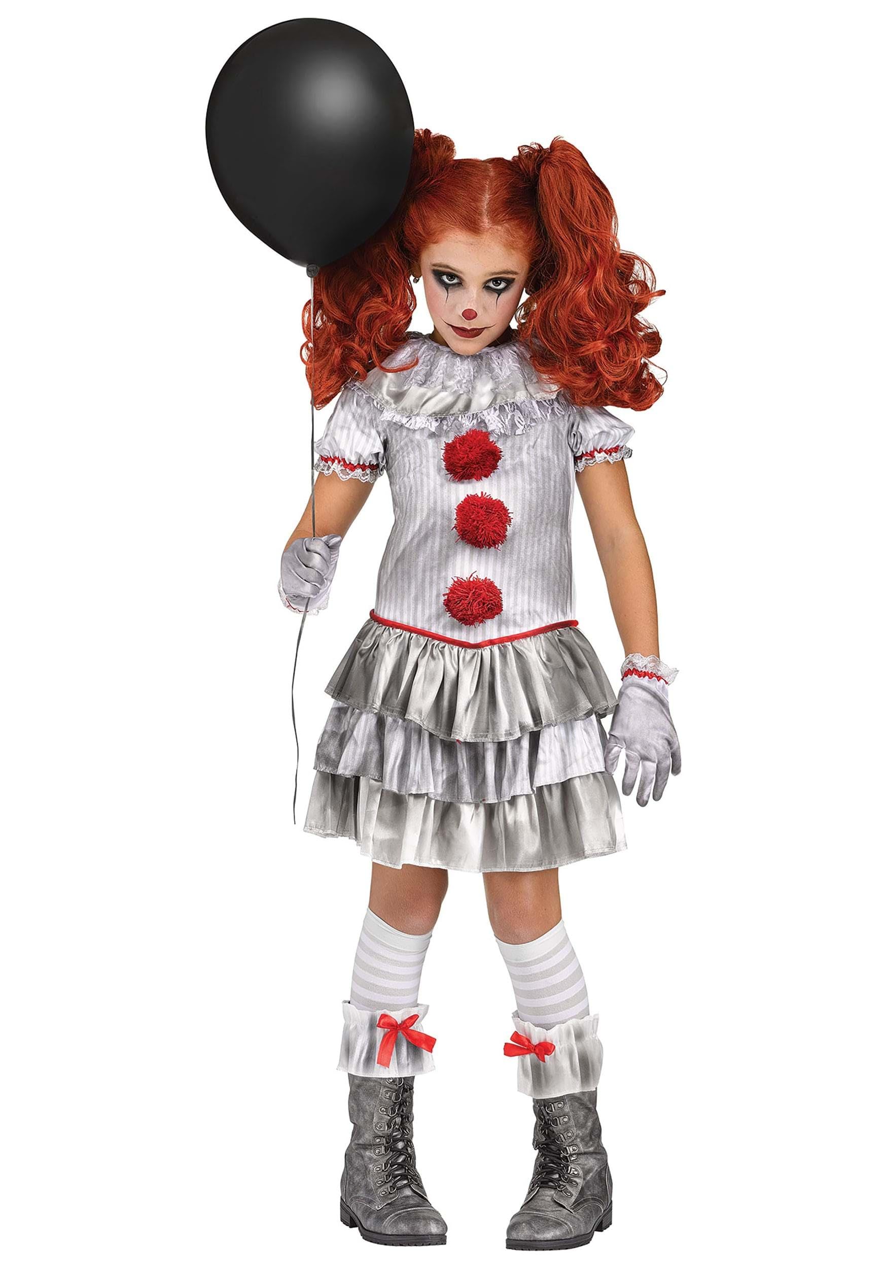 Fun World girls Girl's Carnevil Clown