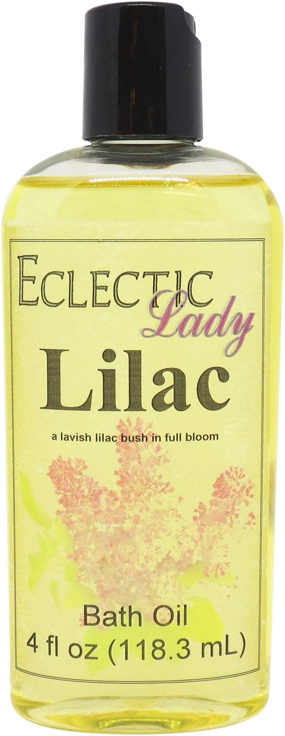 Lilac Bath Oil by Eclectic Lady Scented Bath Oil