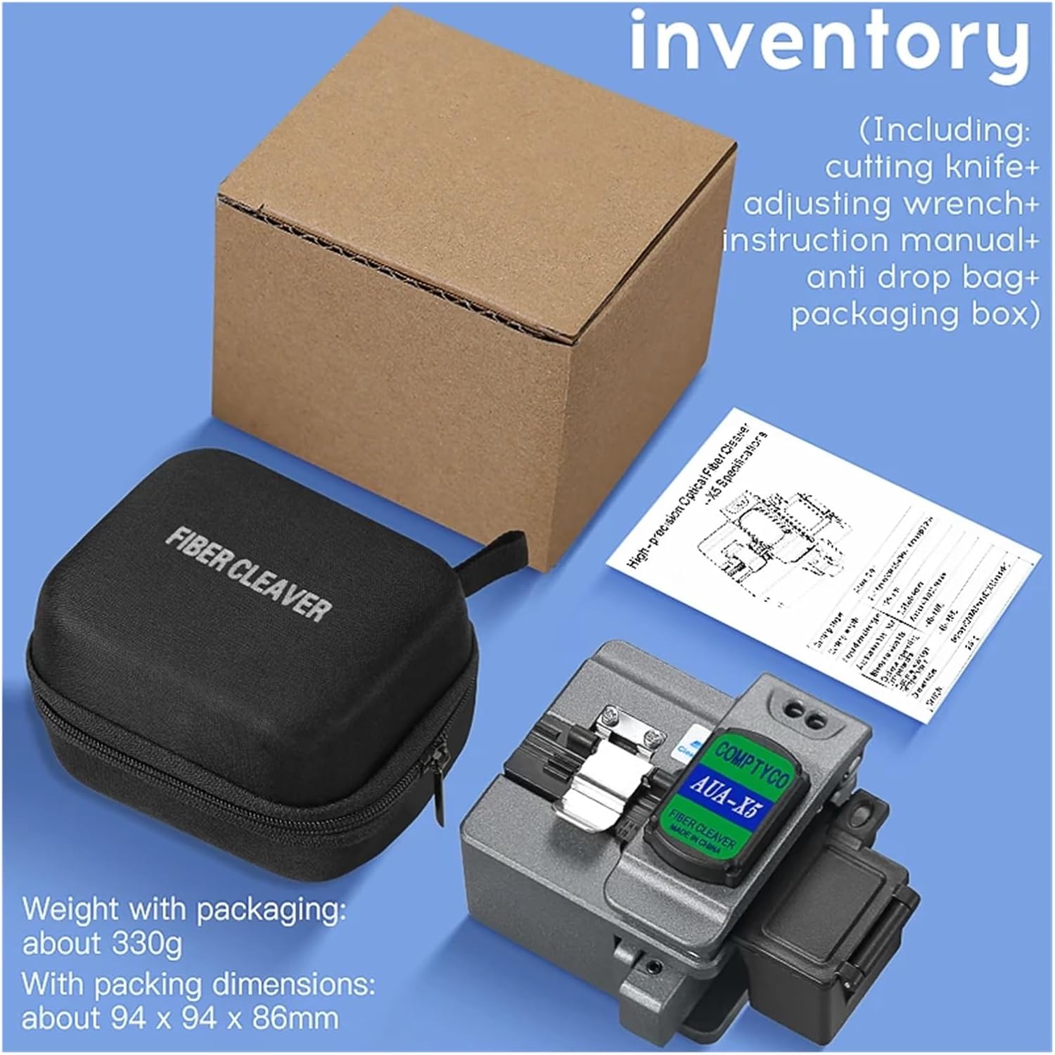 AUA-X5 ファイバー クリーバー ケーブル カッティング ナイフ FTTT ファイバー オプティック ナイフ ツール カッター