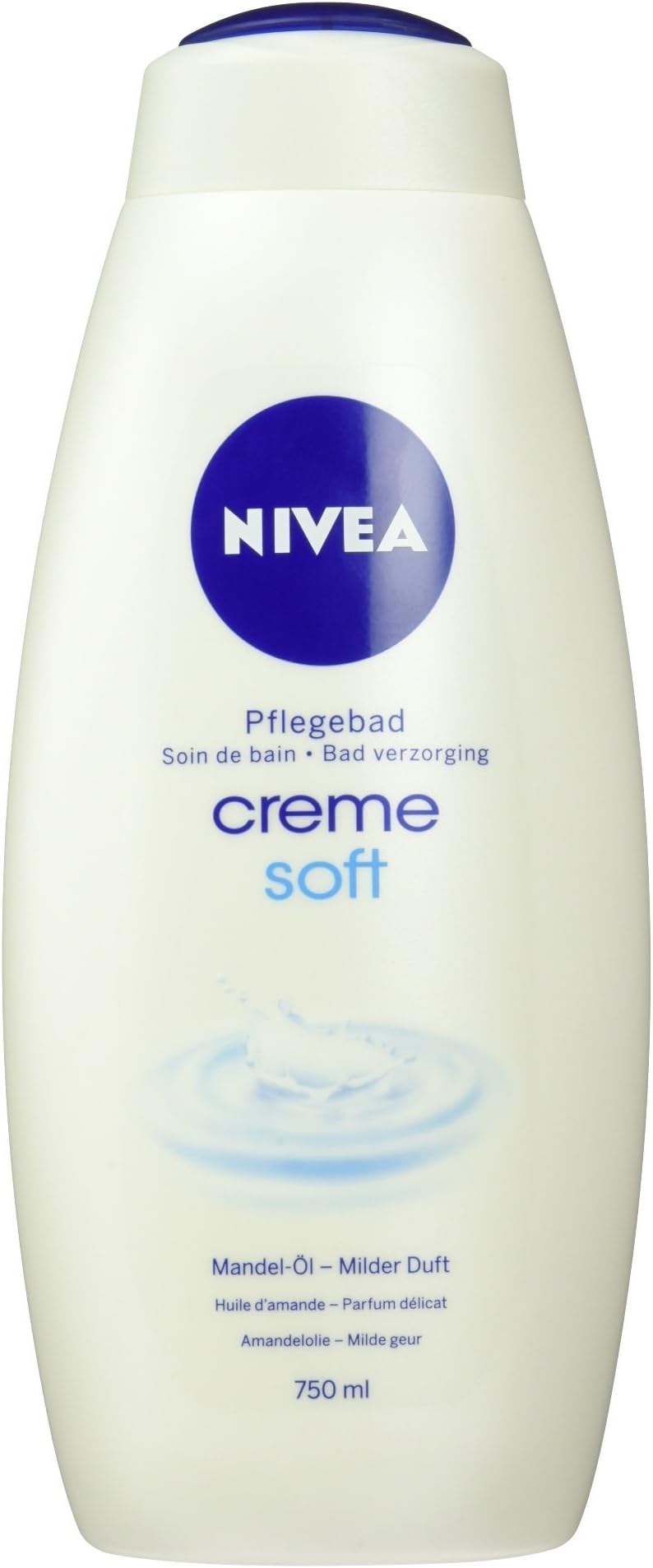 Nivea Pflegebad Creme Soft, 1er Pack (1x750ml)