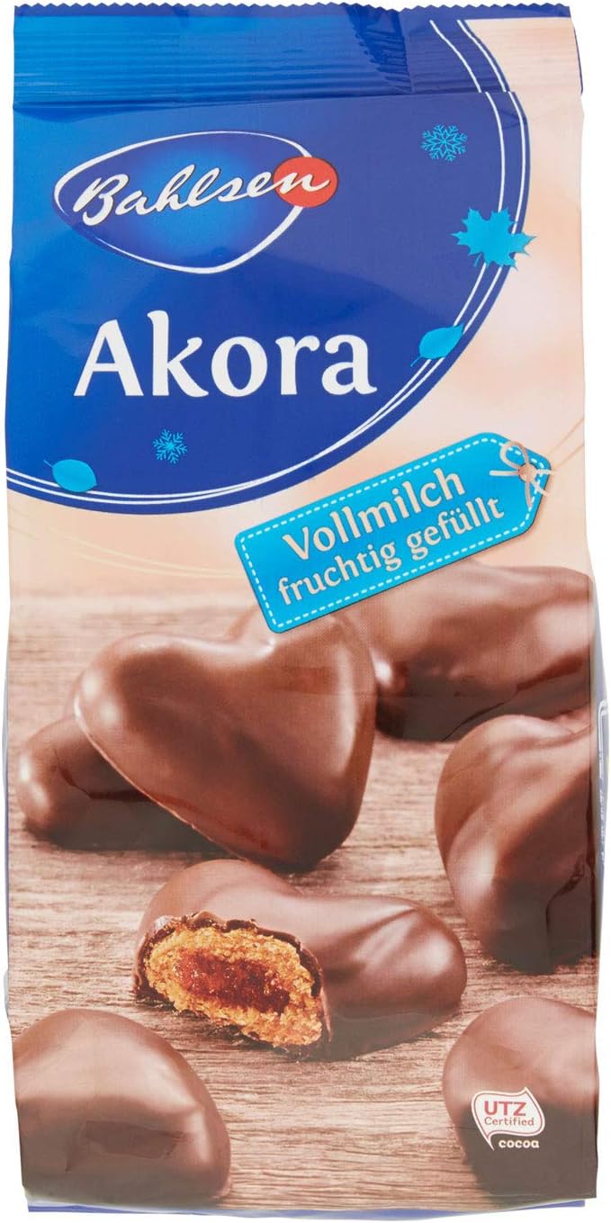 Bahlsen Akora Milk Chocolate, 150 g
