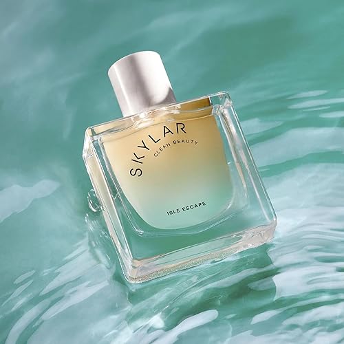 Miniatura 5 de Skylar Isle Escape Eau de Perfume  Perfume hipoalergénico y limpio para mujeres y hombres, vegano y seguro para pieles sensibles, perfume fresco con