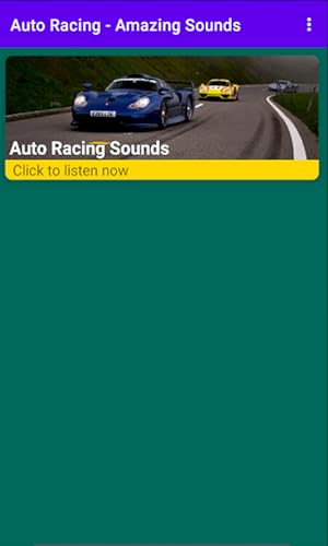 Race Car Sounds Soundboard