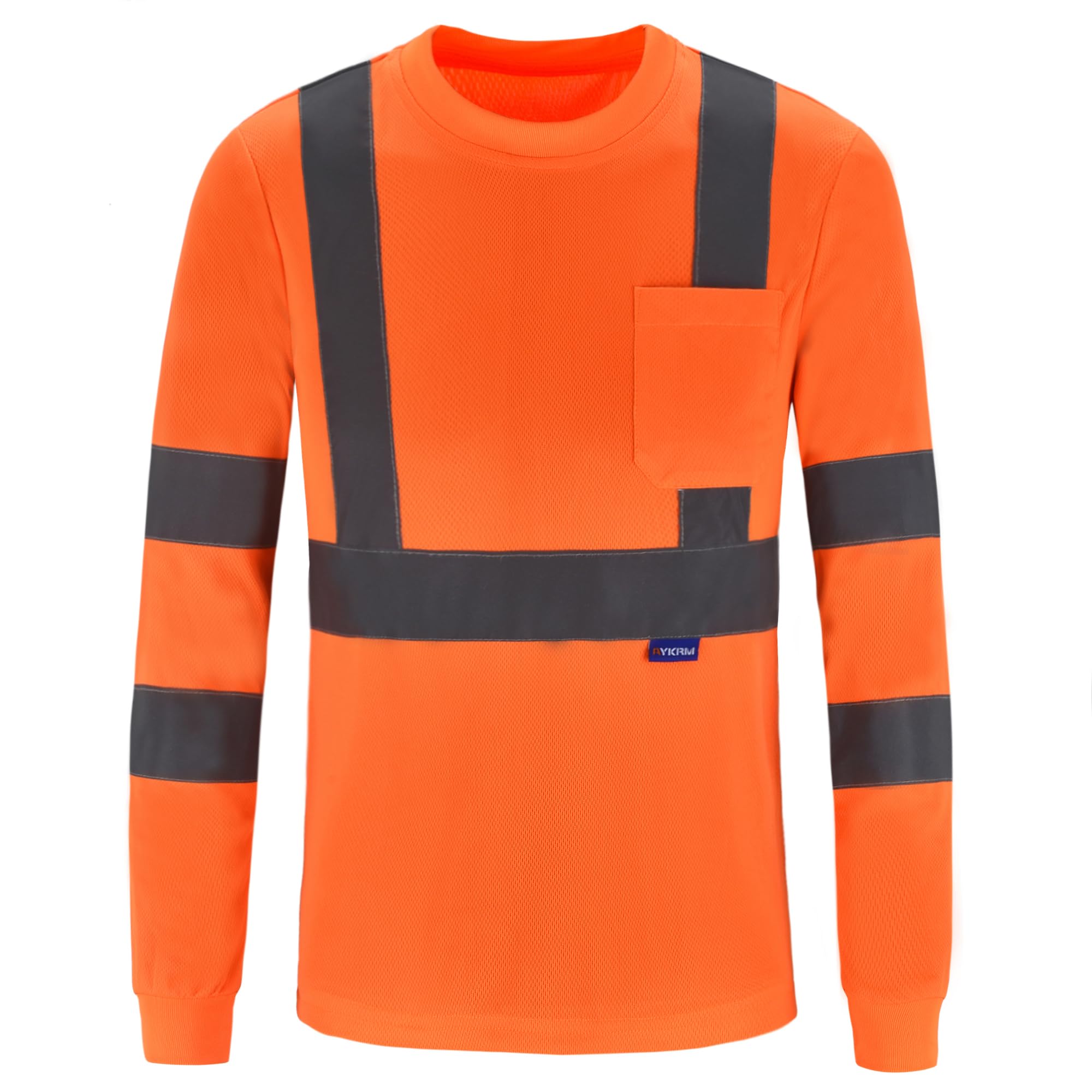 AYKRM Avertissement Chemise Manches Longues Avertissement t - Shirt Avertissement Protection Workwear