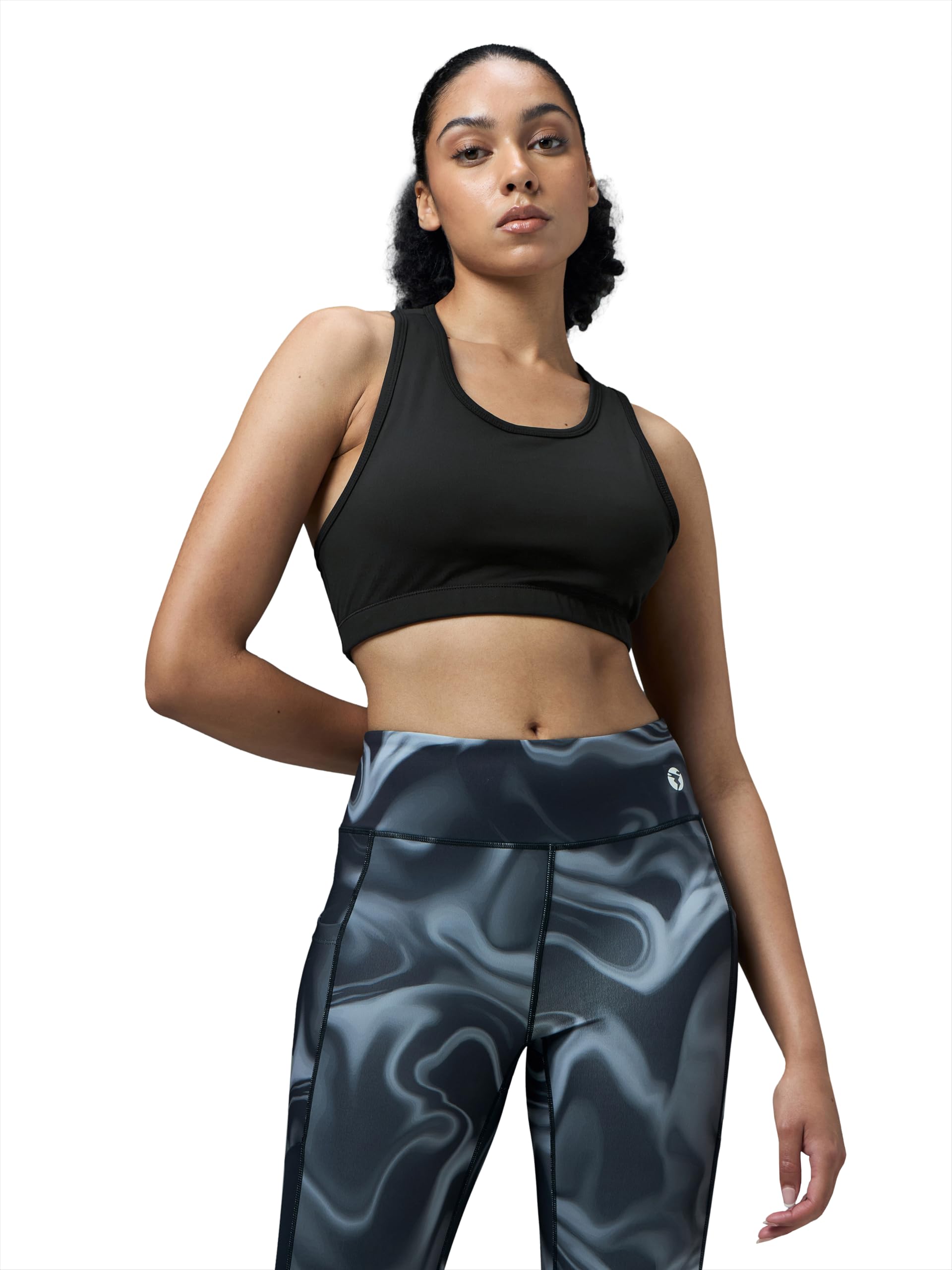 technosport Women Slim Fit Racerback Sports Bra with Elasto Plus for Workout & Training-picture-49