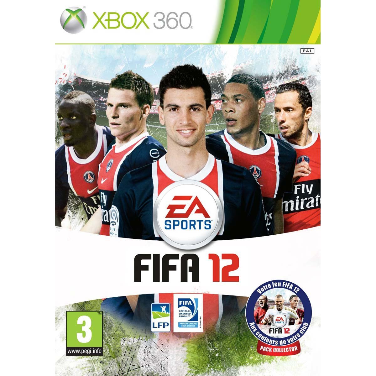 FIFA 12 Marseille PS3 – Complet Boîtier Manuel PAL – Jeu Complet