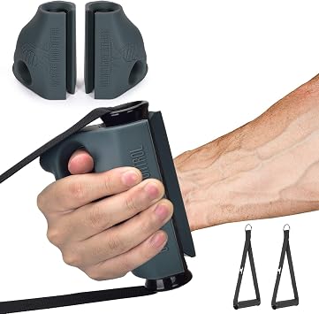 Arm Wrestling Training Handle - Pair of Hand Shaped Grips with Custom Handles Included - Arm Wrestling Training Equipment
