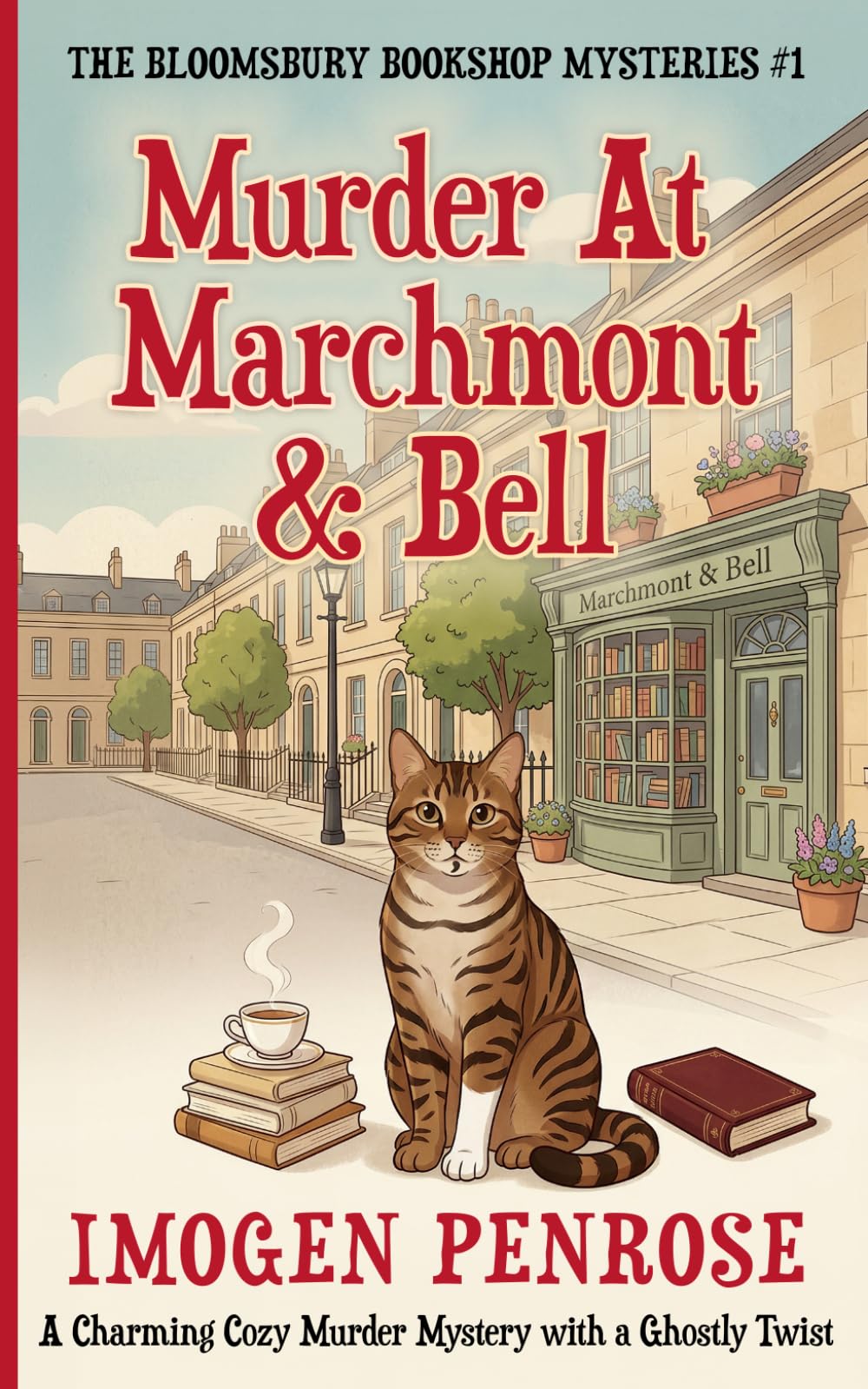 Murder at Marchmont & Bell: A Charming Cozy Murder Mystery with a Ghostly Twist: 1 (The Bloomsbury Bookshop Mysteries)