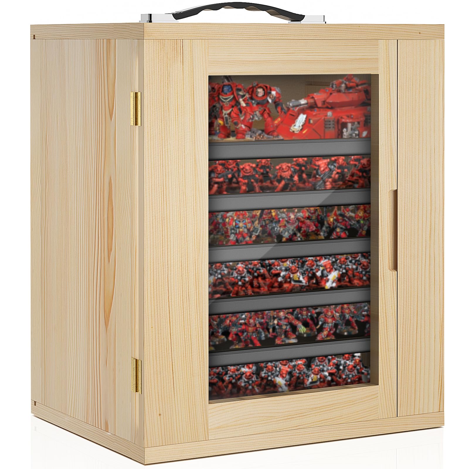 Mini Storage Case Snapklik.com : WELIDAY Miniature Storage Case For Collectibles ...