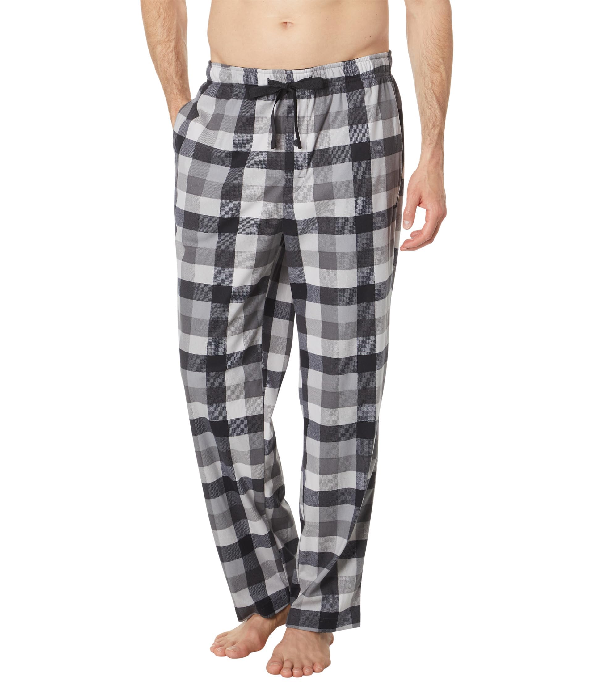 Назад view of Nautica Plaid Fleece Sleep Pants