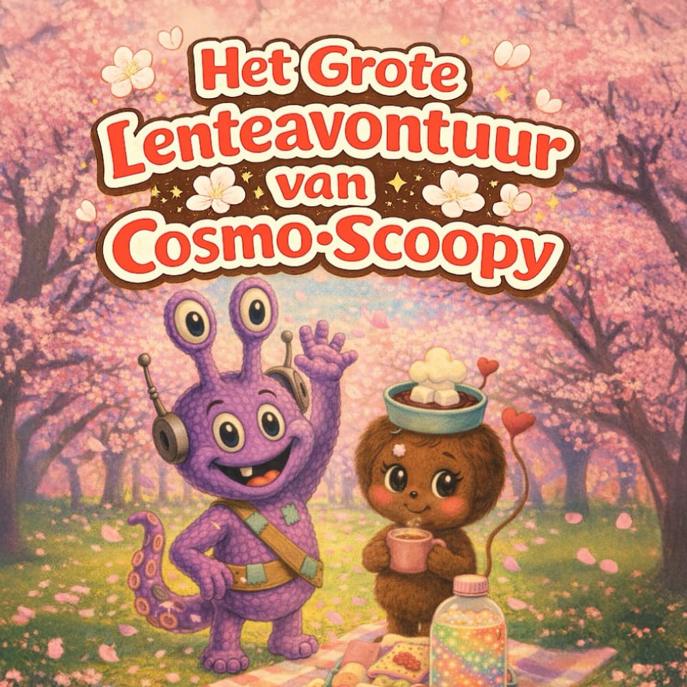 Het Grote Lenteavontuur van Cosmo-Scoopy: Een Lief Picknickverhaal onder de Kersenbloesems voor Kinderen van 2 tot 6 Jaar (cosmo-scoopy (nederlandse editie))