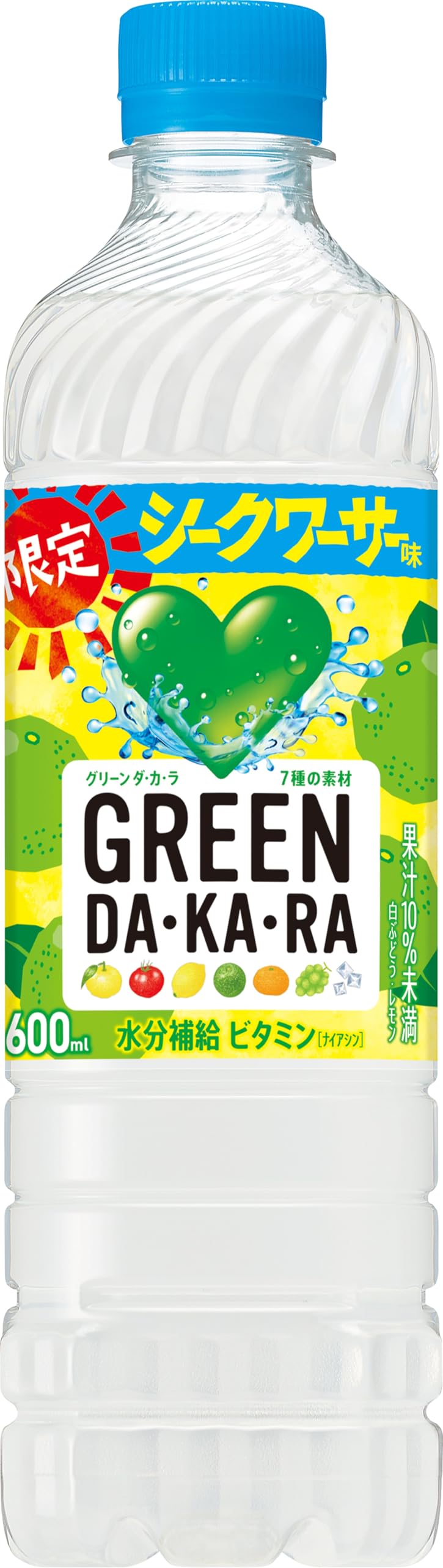 サントリー グリーンダカラ限定シークワーサー600ml24本