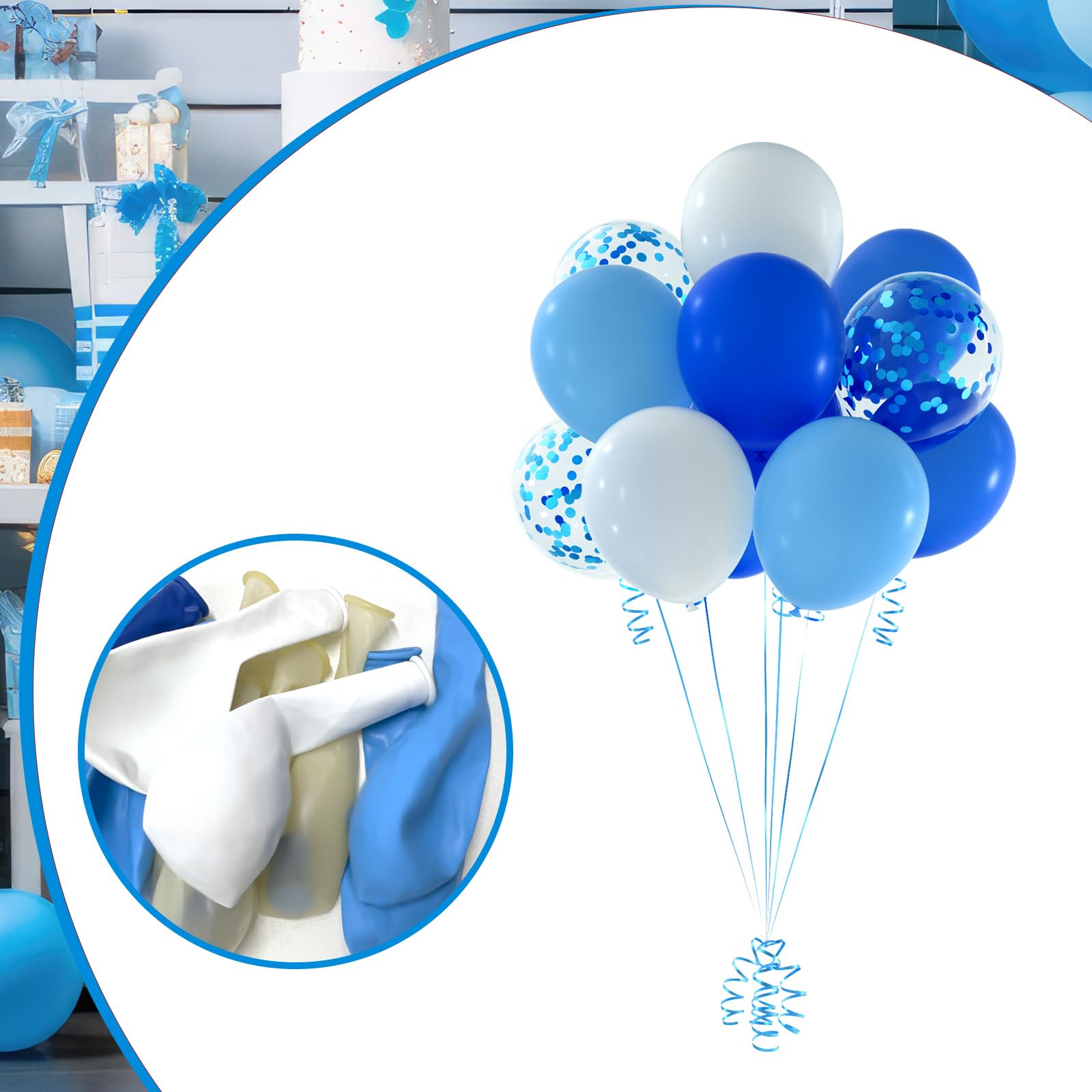 Palloncini Verde Oliva E Oro 50 Pezzi - 30cm, Con Coriandoli, Per Compleanno, Matrimonio, Baby Shower