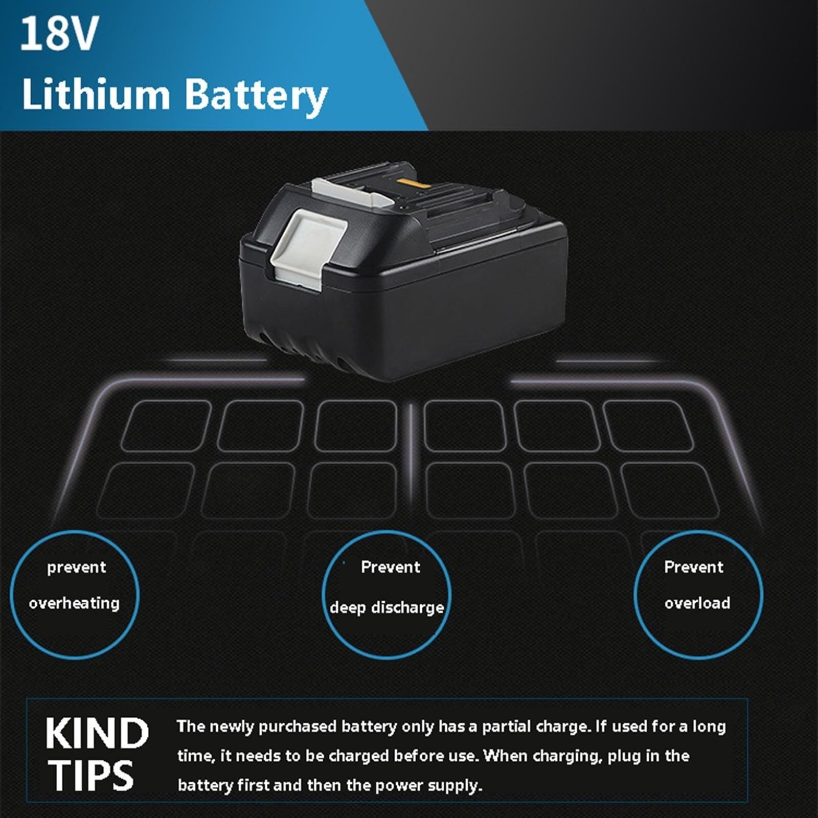 Kit portátil de separador de tuercas hidrá eléctrico con cabezal giratorio de 180° y estuche de plástico.
