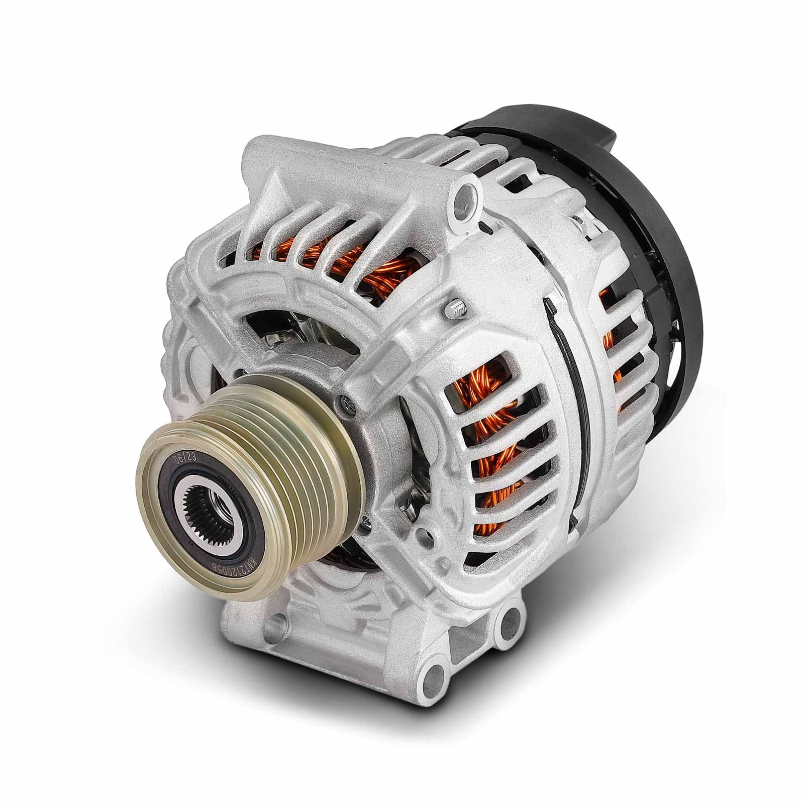 Frankberg Lichtmaschine Generator 98A Kompatibel mit Clio II BB CB 1.4L 1.6L 1999-2007 M.e.g.a.n.e I BA0/1 1.4L-2.0L 1999-2002 Sandero 1.4L 1.6L 2008-2011 Replace# 6001548061