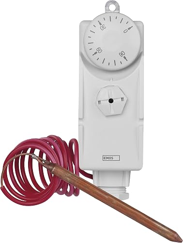 thermostat d'applique analogique avec capteur capillaire EMOS