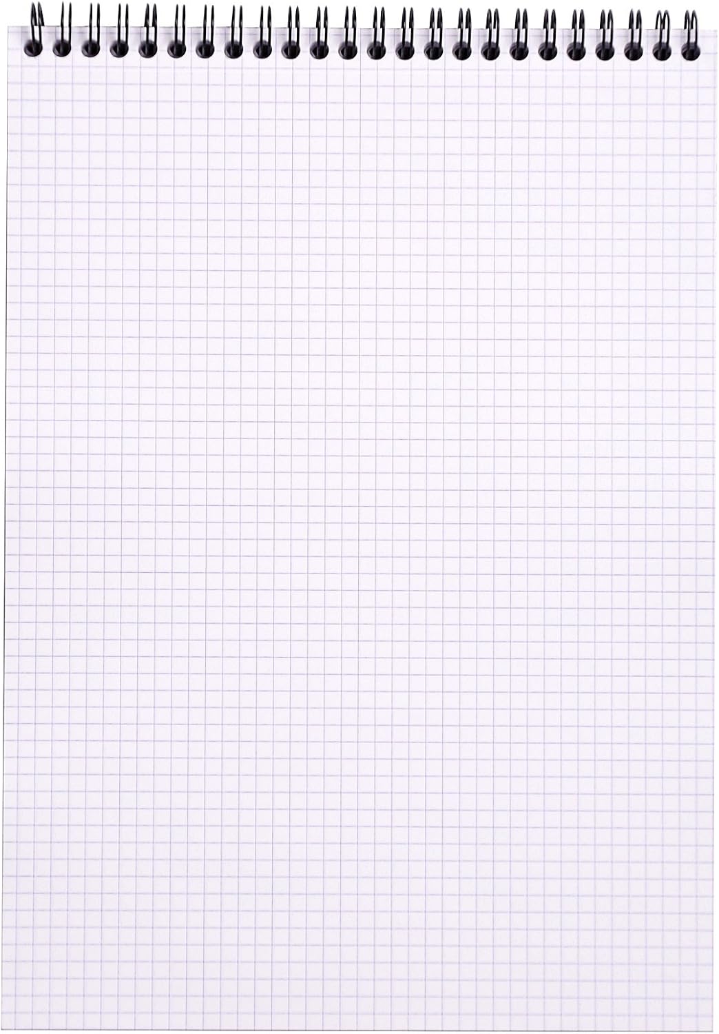 Rhodia ワイヤー綴じメモ帳、A4、正方形罫線 - オレンジ(18500C)