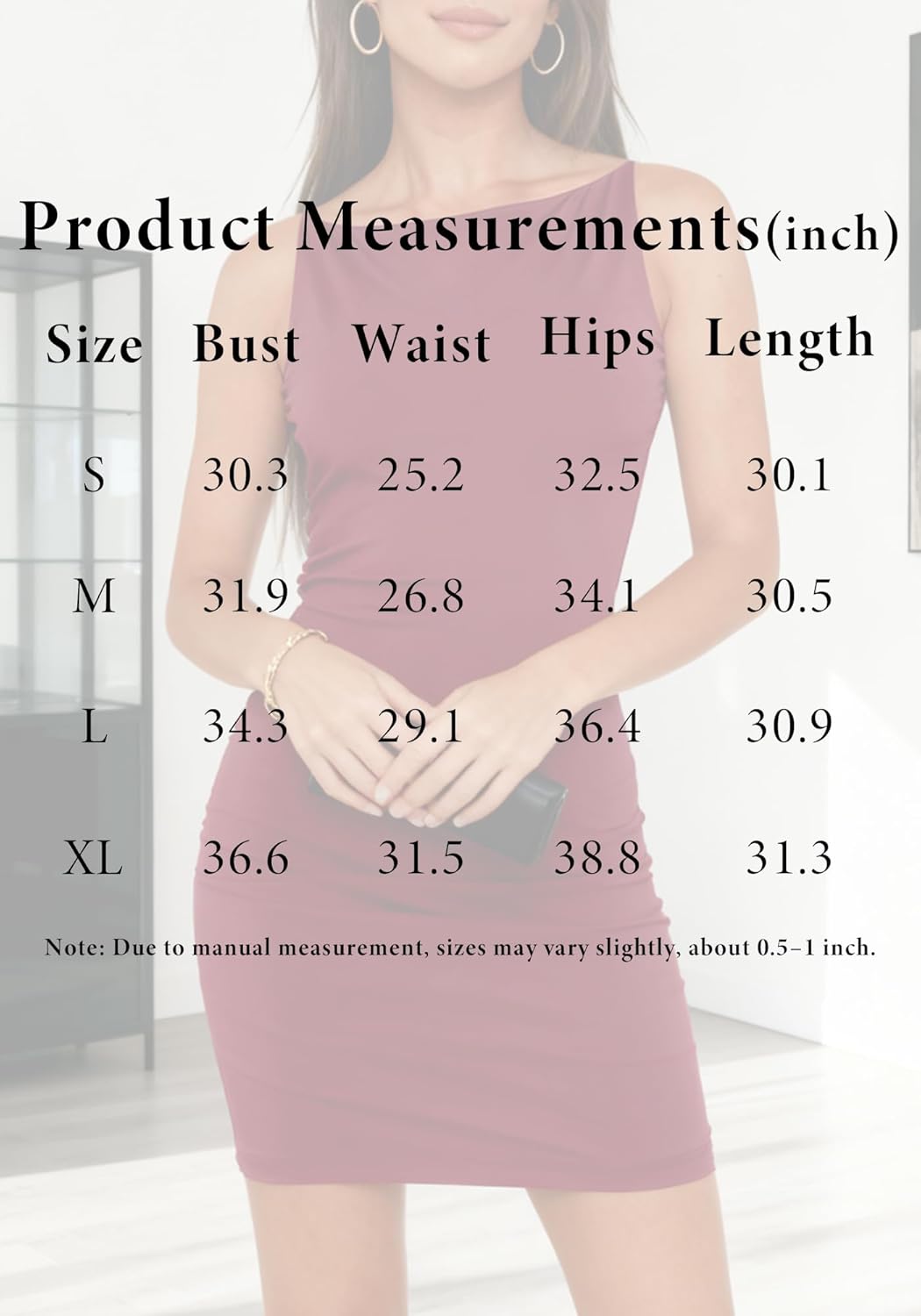 Women's Boat Neck Mini Dress 2026 Sleeveless Slim Fit Classy Club Party Bodycon Office Going Out Summer Dresses - Image 6