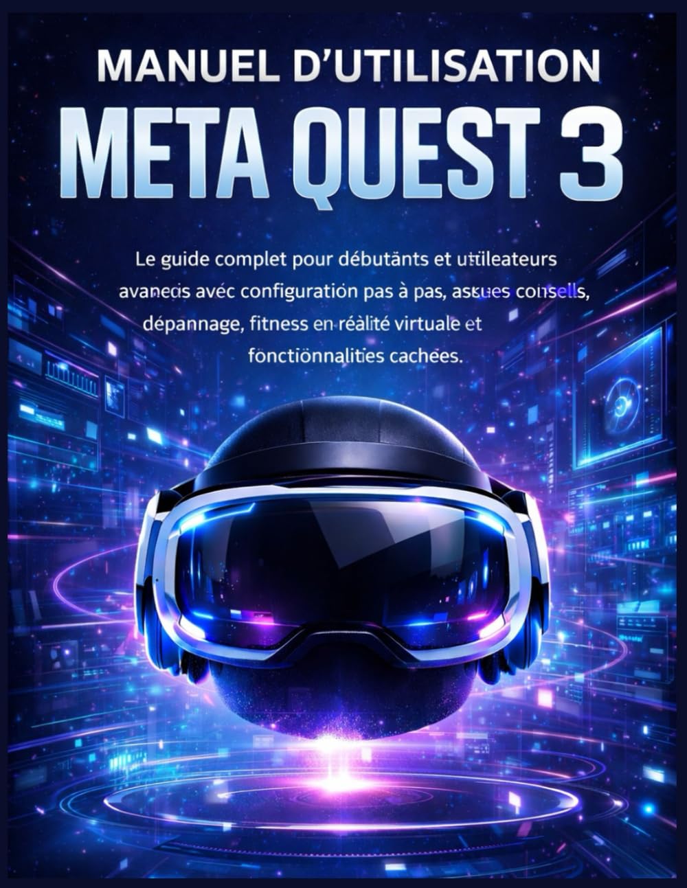 Manuel d’utilisation Meta Quest 3: Le guide complet pour débutants et utilisateurs avancés avec configuration pas à pas, astuces et conseils, ... réalité virtuelle et fonctionnalités caches