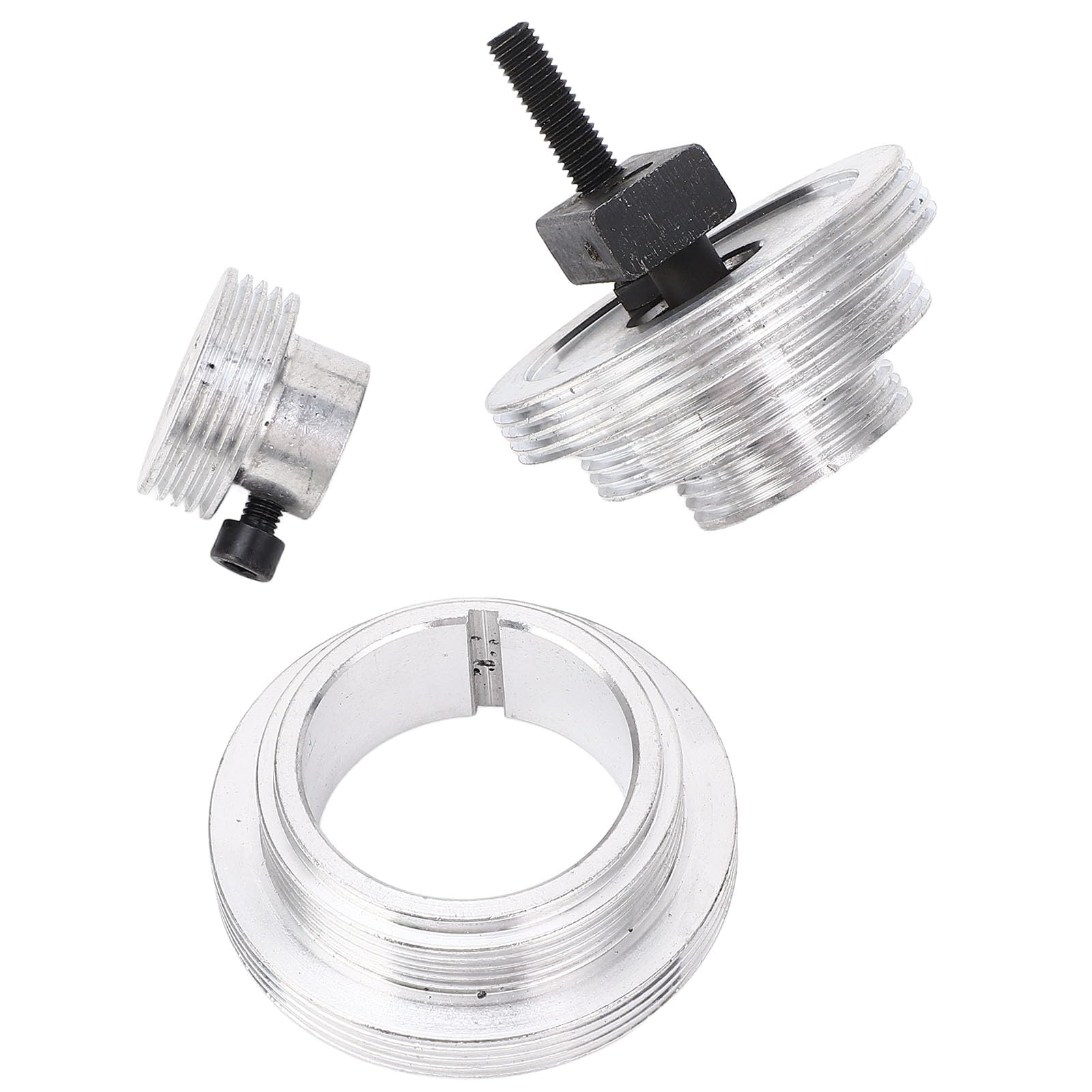 Polea de transmisión para torno miniatura en aleación de aluminio compatible con MX210 WM210 8x16 220x400