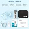 Nebuliser Machine for Adults & Kids, Micro-USB Rechargeable Nebuliser with 3 Adjustable Modes Easy to Use & Clean, Silent Portable Handheld Inhaler with Storage Bag for Home and Travel Use