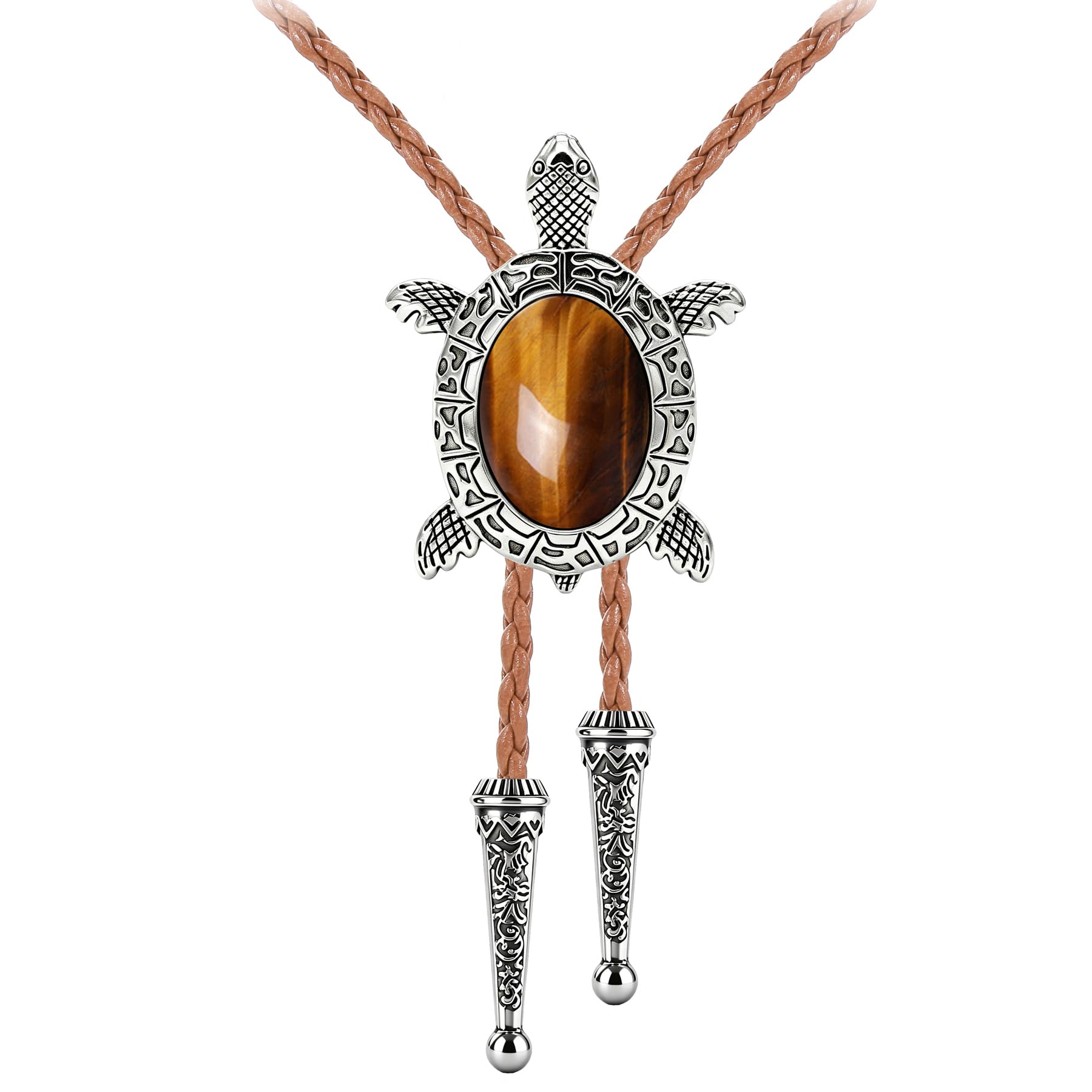 Jeilwiy Bolo Tie for Men Cowboy Ties Western Bolo Tie Necklace for Women