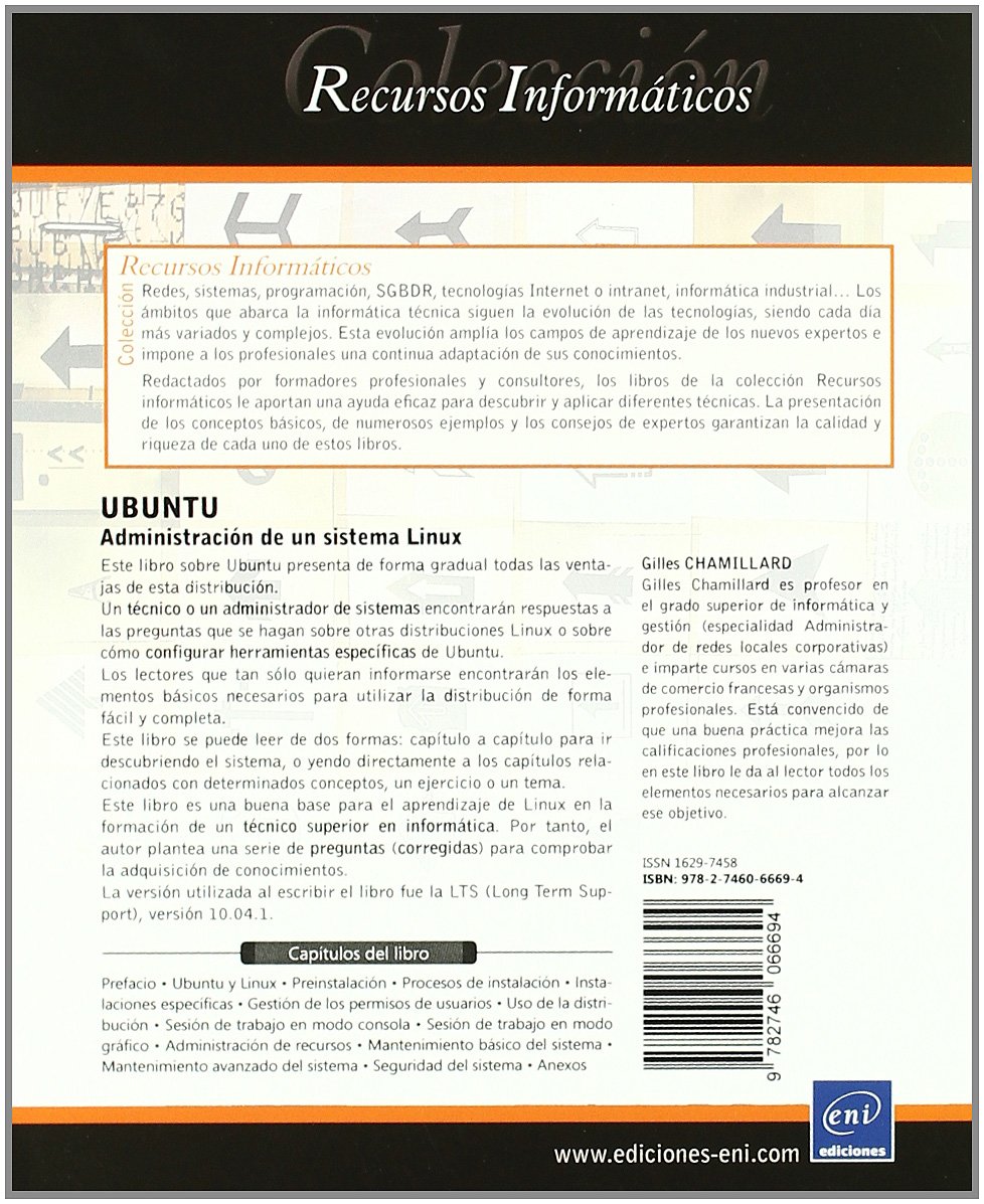UBUNTU. ADMINISTRACION DE UN SISTEMA LINUX