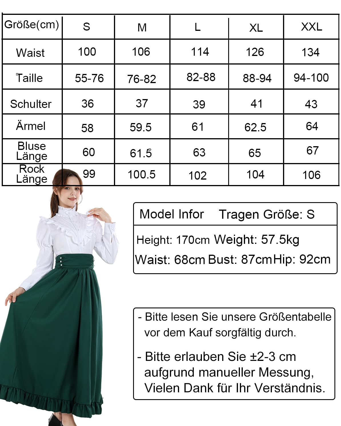 CR ROLECOS Vestido medieval mujer maxi morado floral manga larga cuello alto A-line formal invierno
