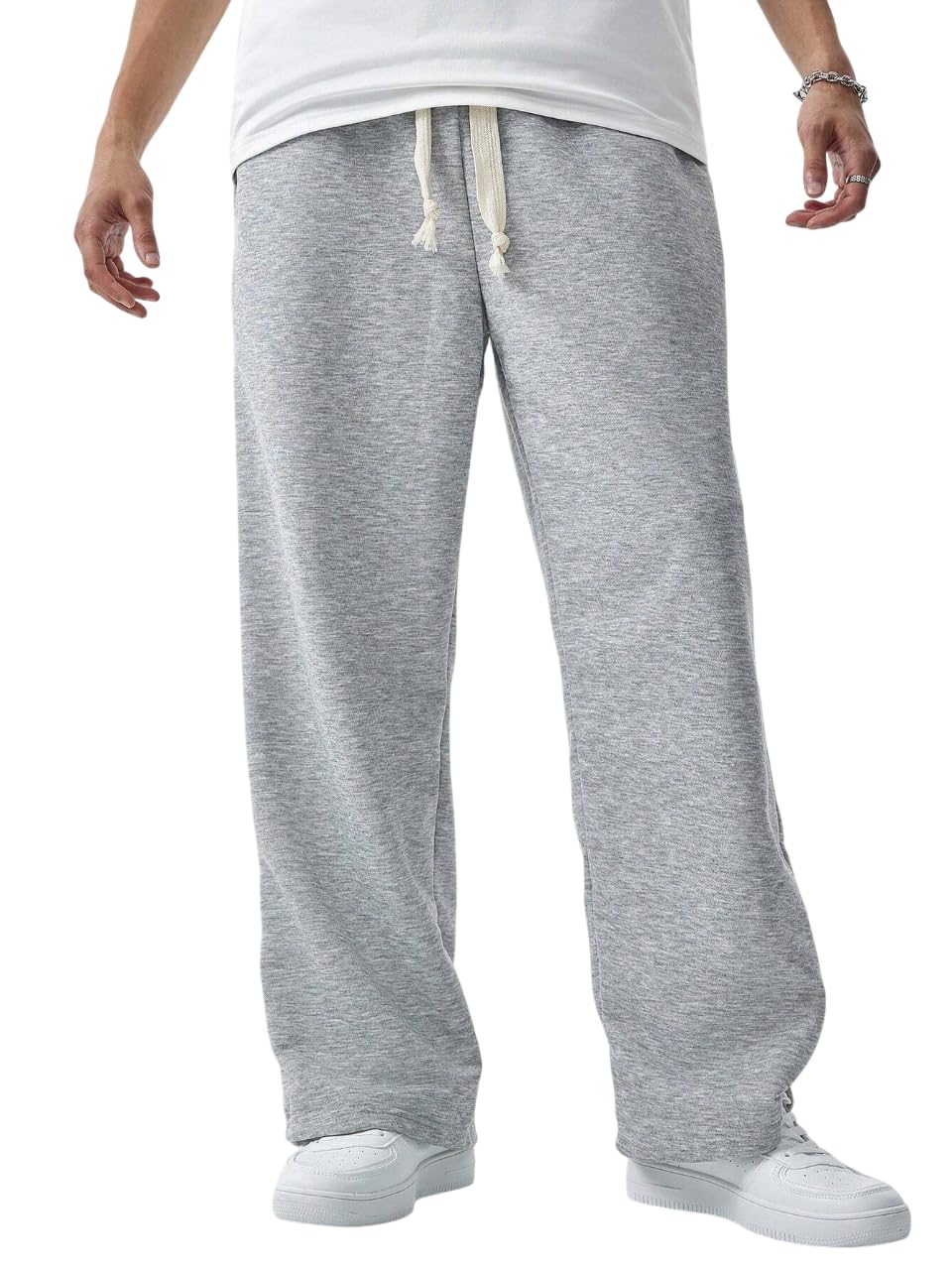 dockstreet Solid Cotton Blend Men Athleisure Track Pant Sweatpants-picture-20
