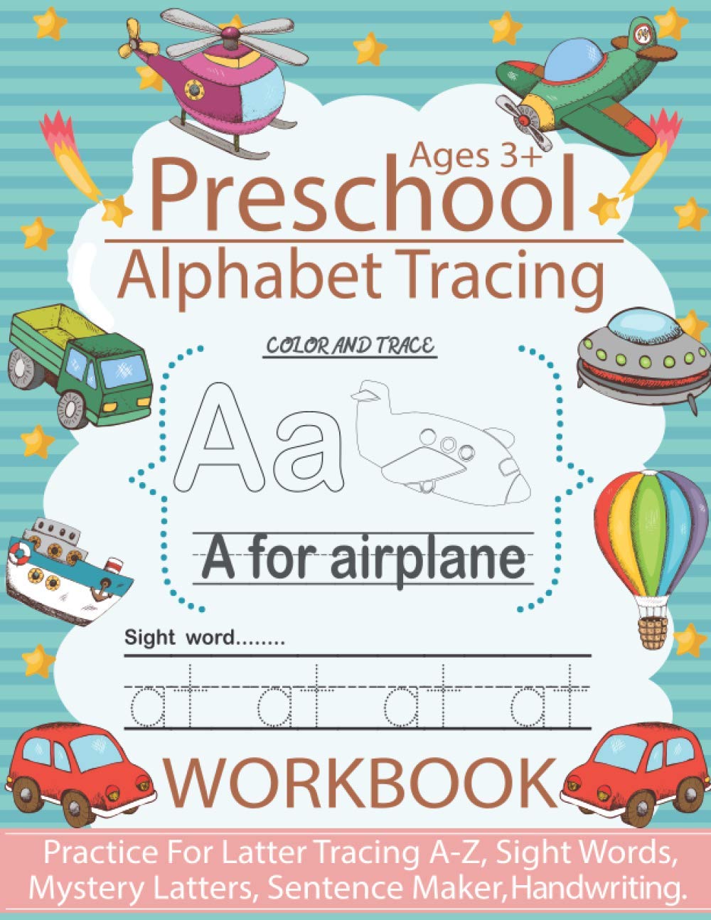 Buy Preschool Alphabet Tracing Workbook ABC DottoDots Workbook Ages