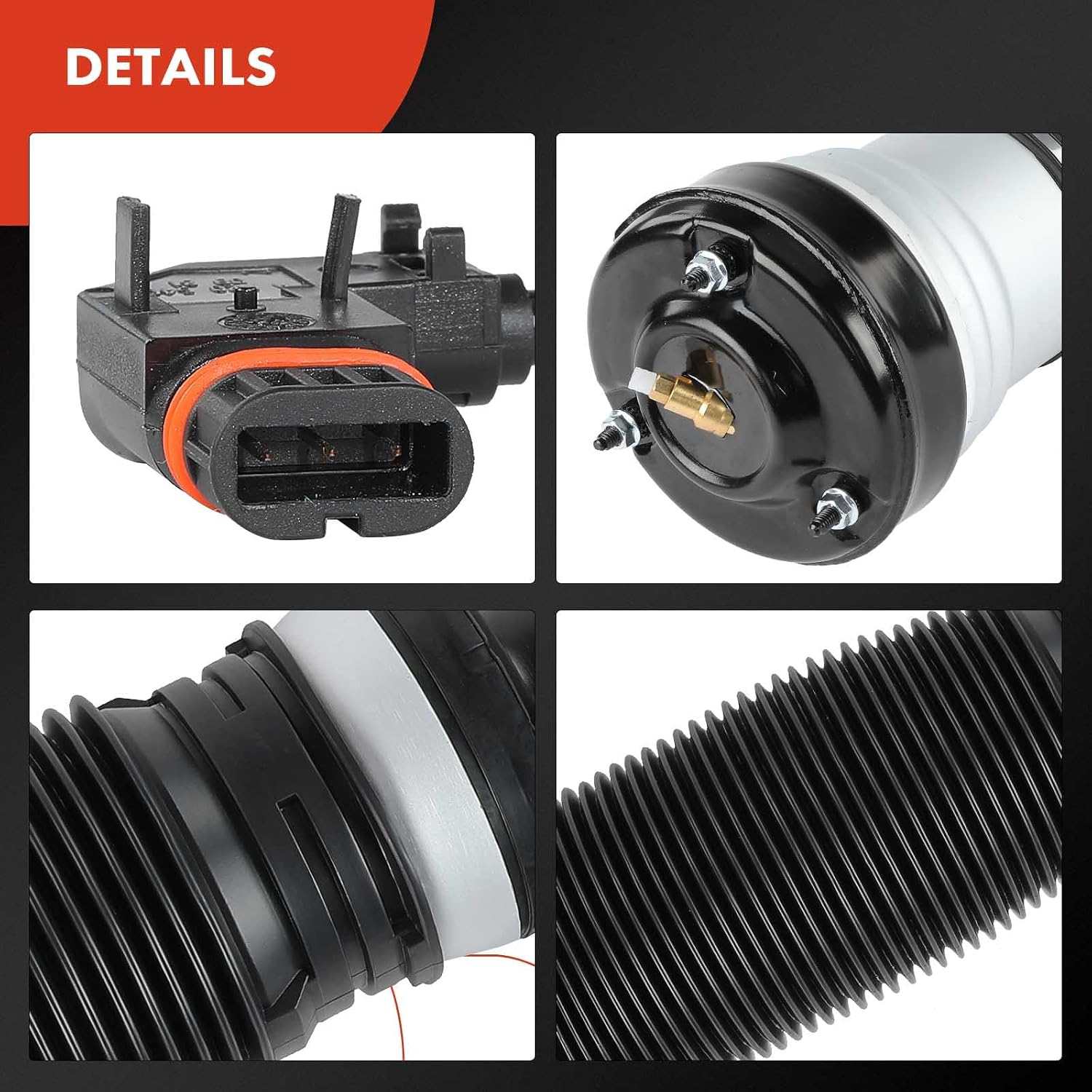 A-Premium Front Right Air Suspension Strut Assembly Compatible with Mercedes-Benz S430 S500 2003-2006 4.3L 5.0L, AWD, Passenger Side, Replace# 2203202238, 2203201438