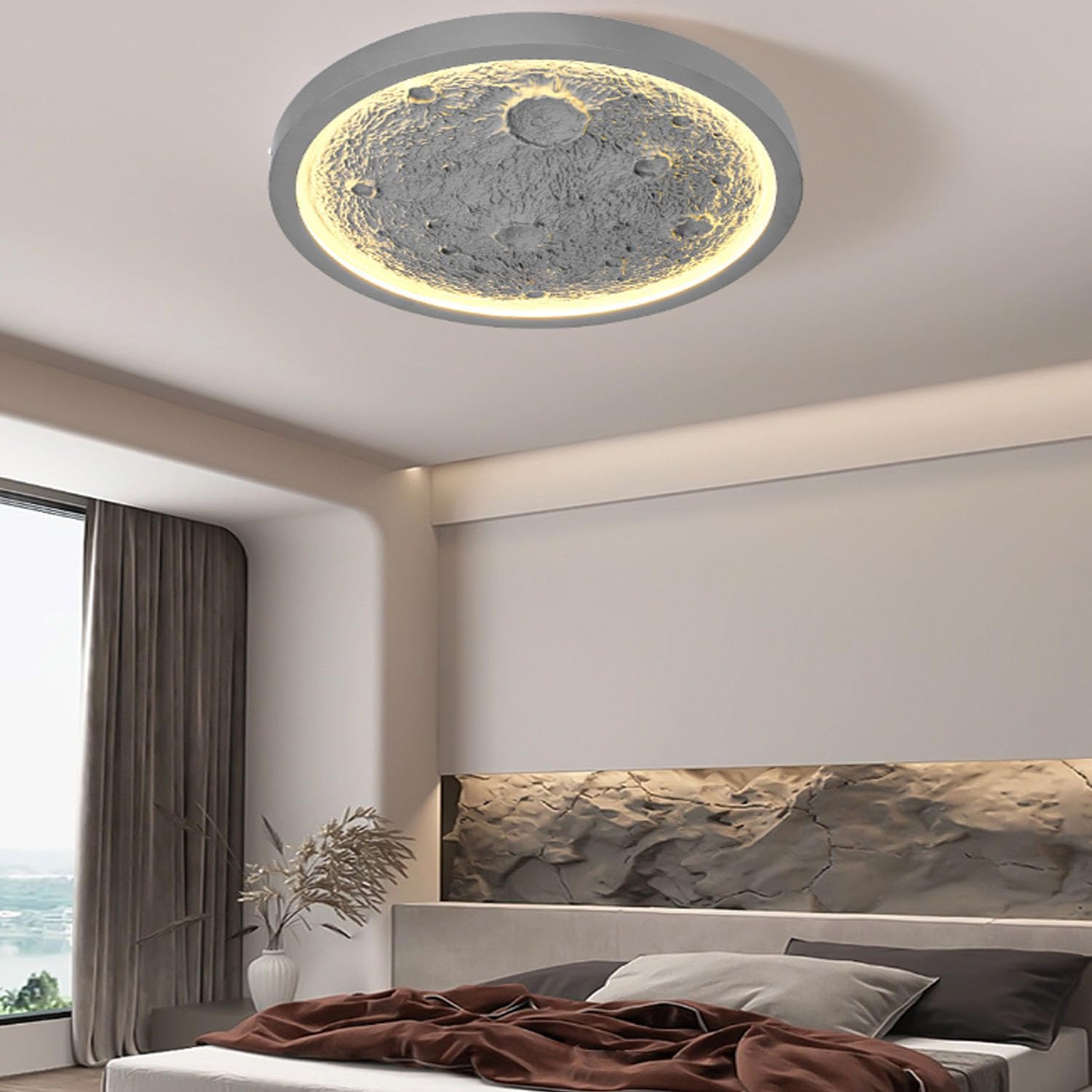 Applique LED Interieur Salon Lampe Murale Design Trois Couleurs Couloir