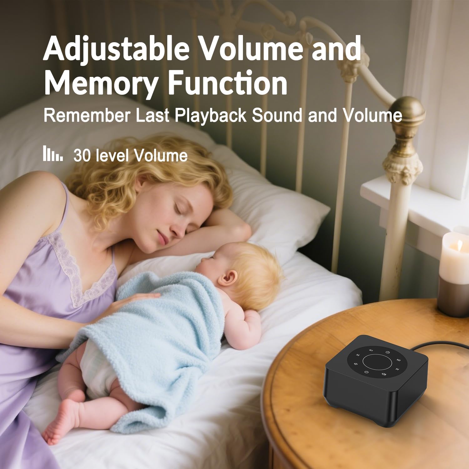 Adjustable Volume and Memory Function