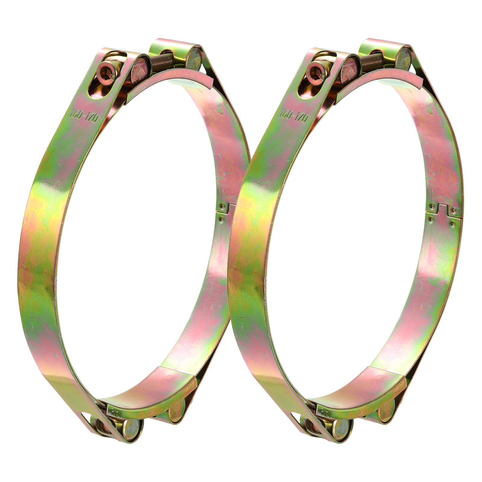 InduSKY 30 Pezzi Fascette Stringitubo Regolabile 6-51mm Gamma Acciaio - Foto 4