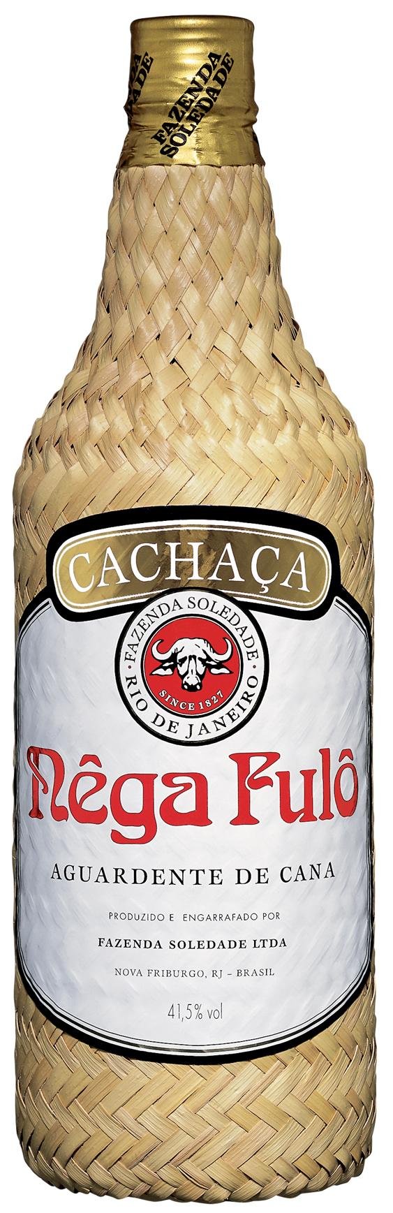 Nega Fulo - echter brasilianischer Super Premium Cachaca aus Zuckerrohr (1 x 1,0l) - als Caipirinha oder eisgekühlt pur ein wahrer Genuss