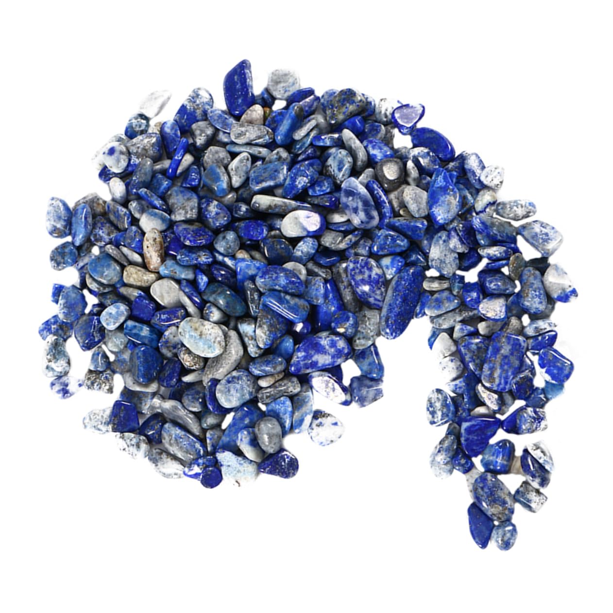 Alipis Blue Aquarium Gravel Decor 200g Lapis Stones Natural Fish Tank Rocks Aquascaping