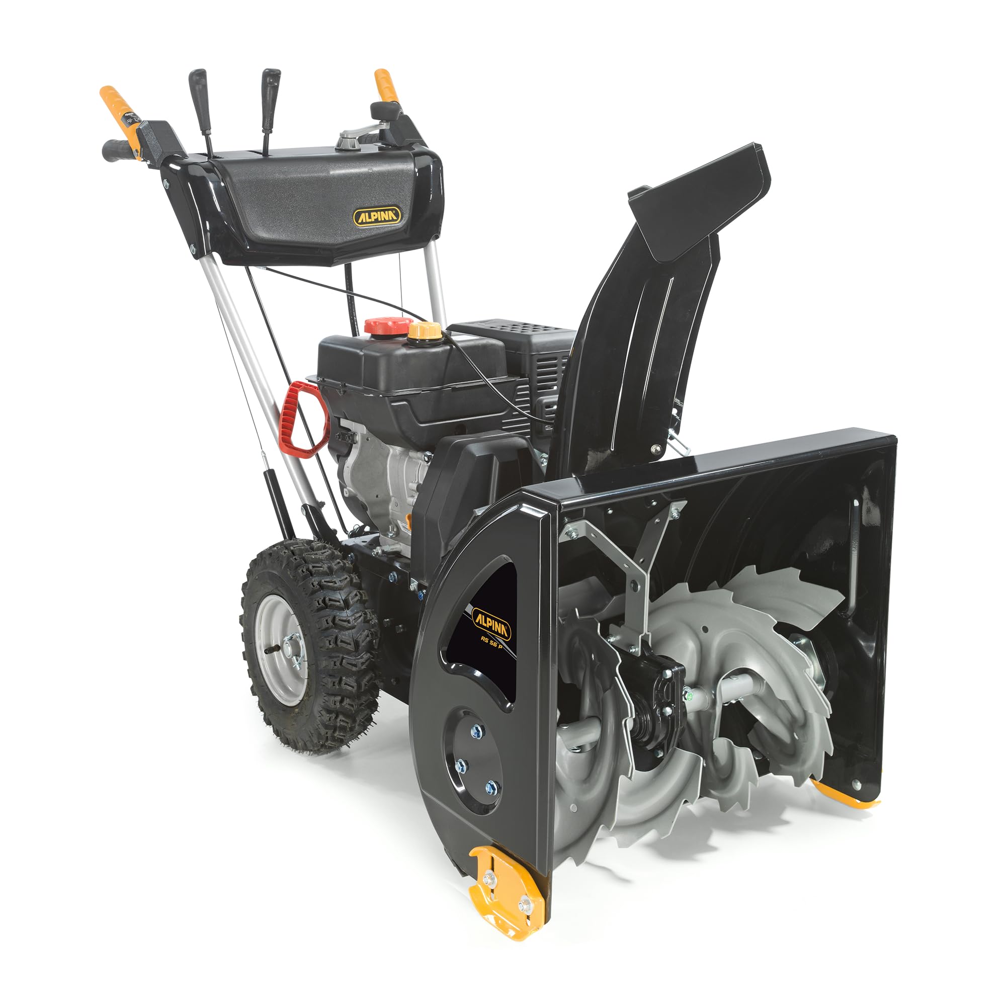 Alpina AS 56 P Spazzaneve a Scoppio, 212 cc, 56 cm – Sistema Doppio Stadio, 5 Marce Avanzamento + 2 Retromarcia – Per Vialetti e Aree Medio-Grandi
