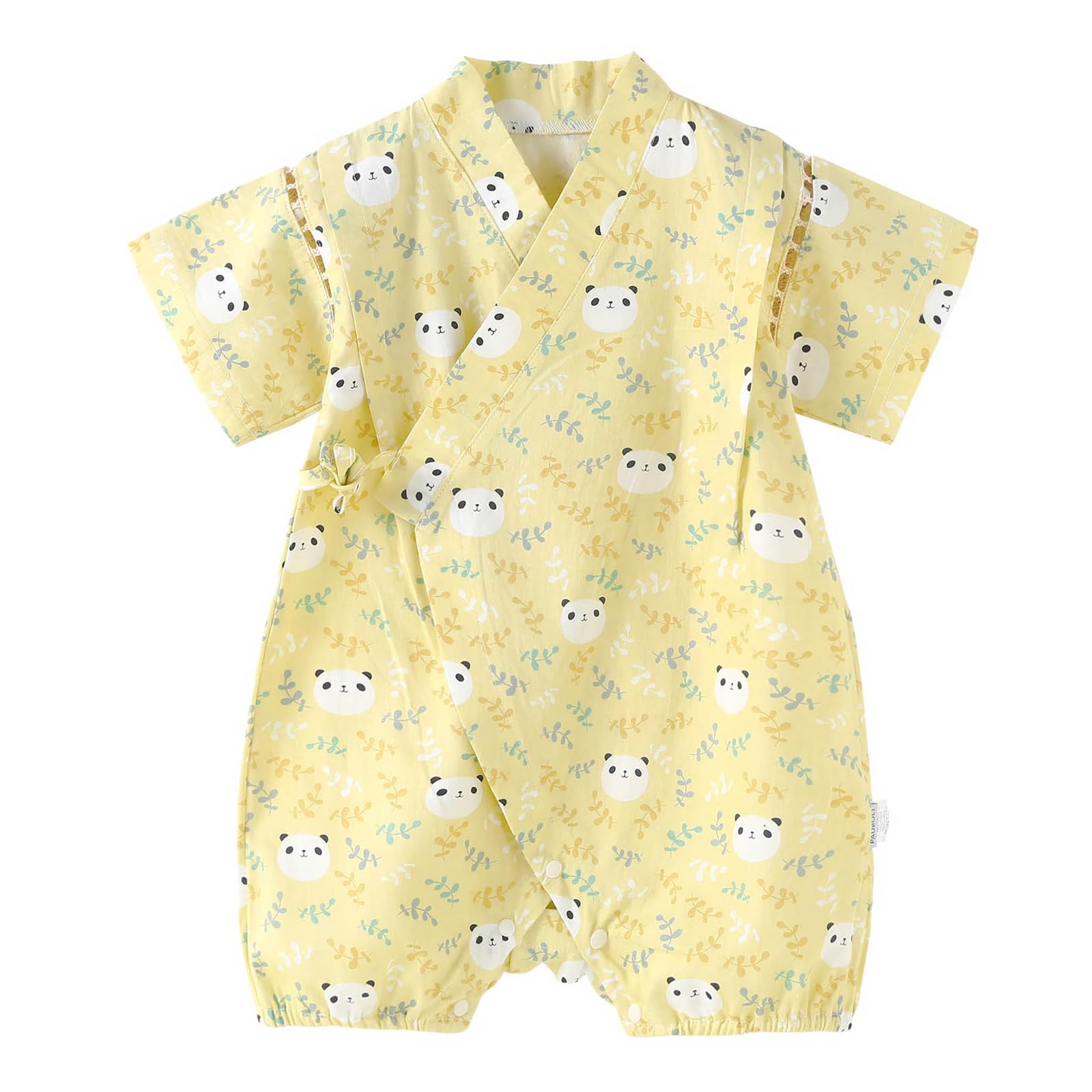 Baby Japanese Kimono Robe Cotton Infant Comfy Loose Romper