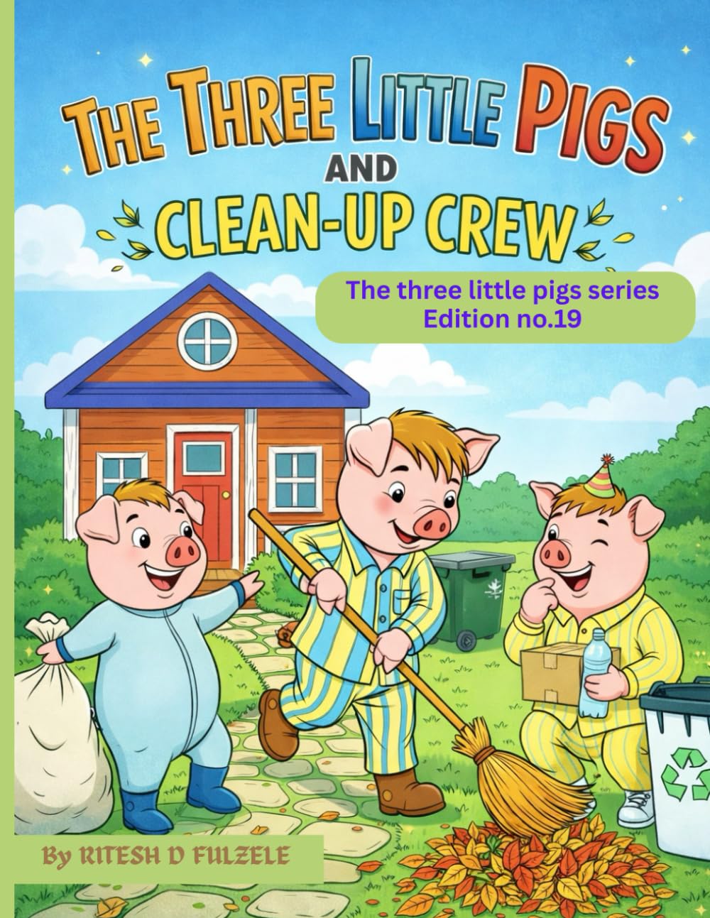 THE THREE LITTLE PIGS AND THE CLEAN -UP CREW: THE THREE LITTLE PIGS SERIES EDITION NO 19
