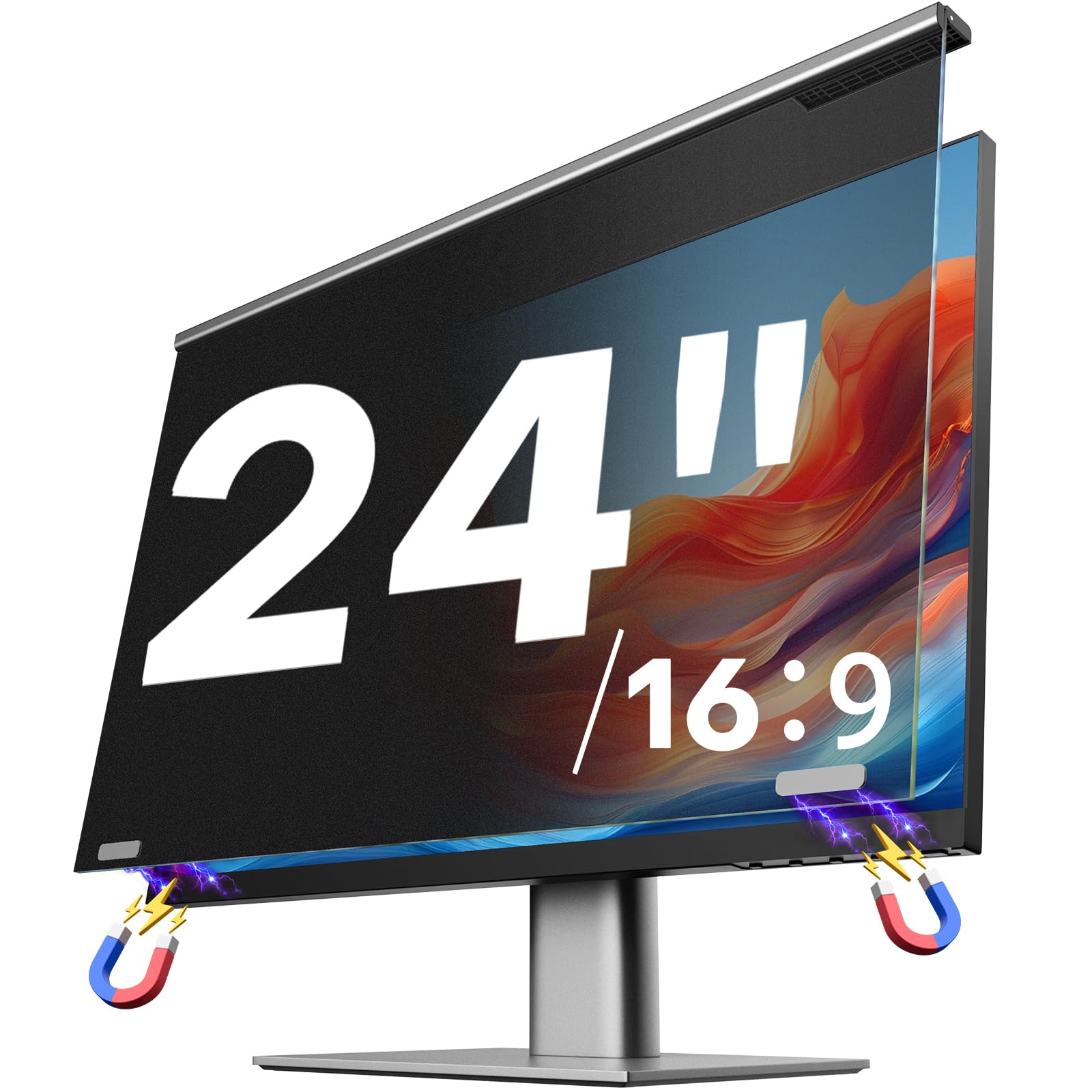 OMOTON 24 Inch Privacy Screen