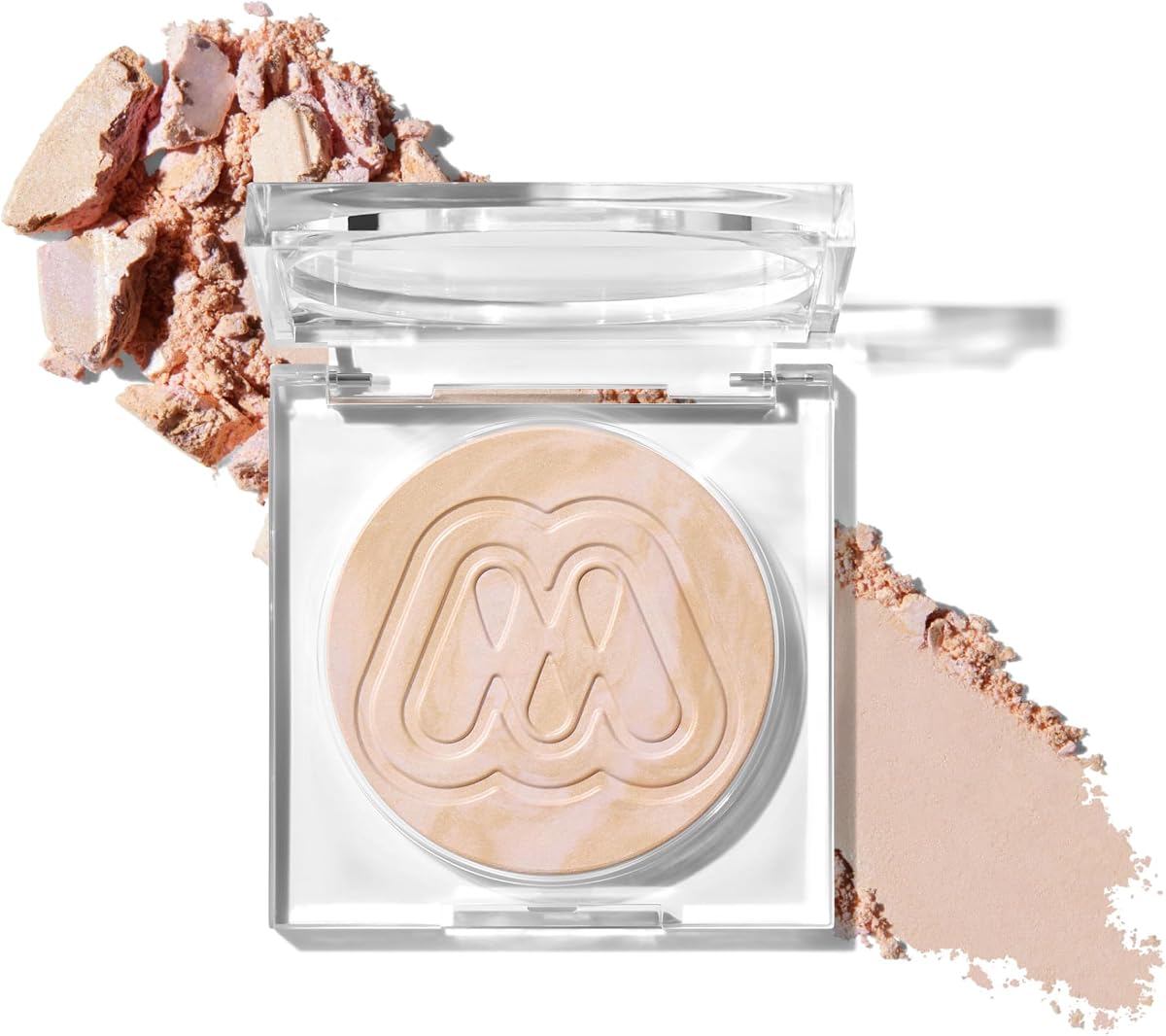 Cloudlight Soft Glow Veil Finishing Powder - Sheer, Weightless Pressed Face Powder with Light-Reflecting Glow - Makeup Setting Formula for Radiant, Complexion Finish - Dawn (0.28 oz)