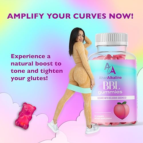 Miniatura 5 de Gomitas BBL, gomitas de beta-alanina, constructor de glúteos, ayuda de apoyo para entrenamiento, gomitas de glúteos, constructor de glúteos, ayuda
