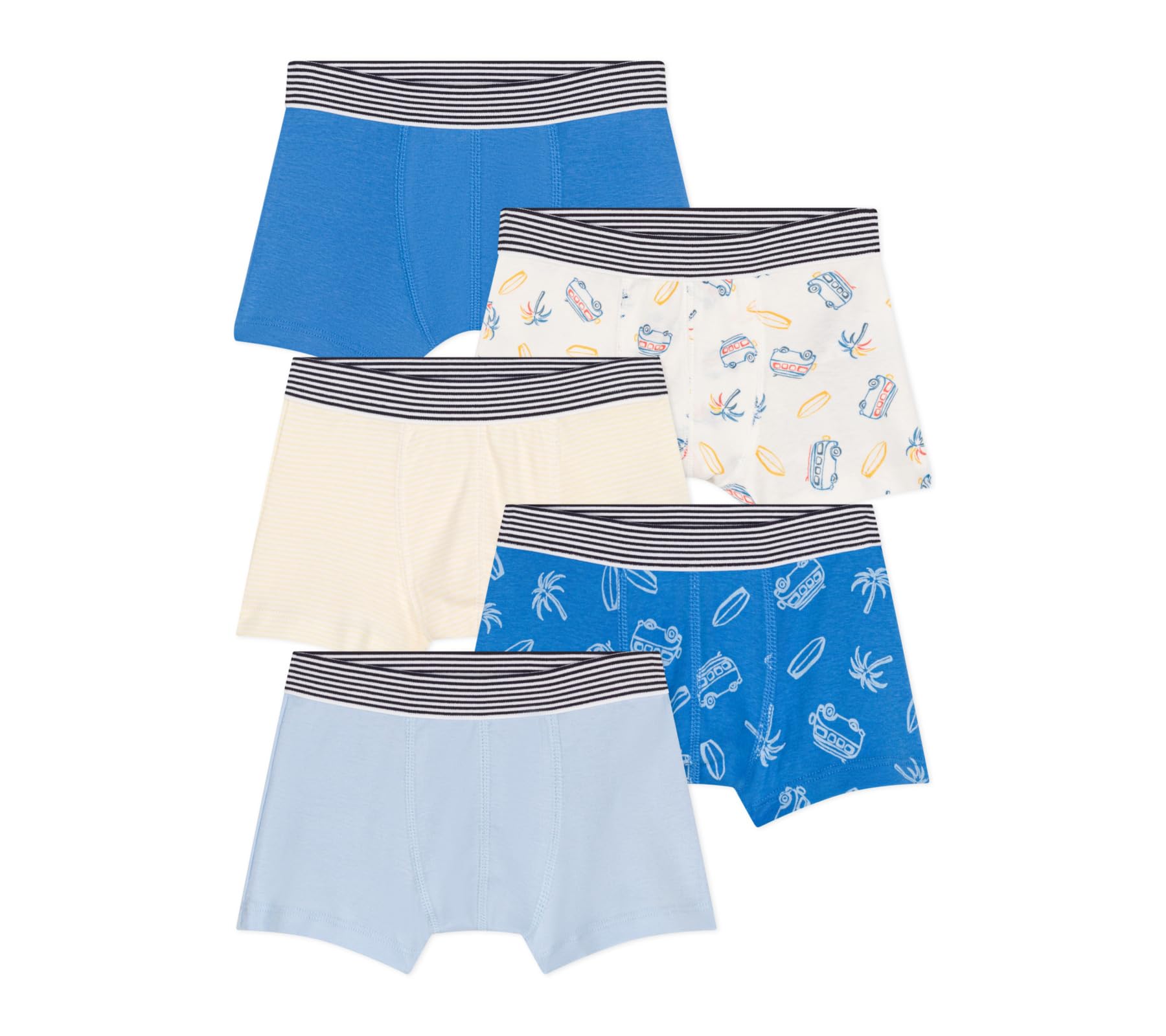 Petit Bateau Boxers (Lot de 2) Garçon, Variante 1, 8 Ans