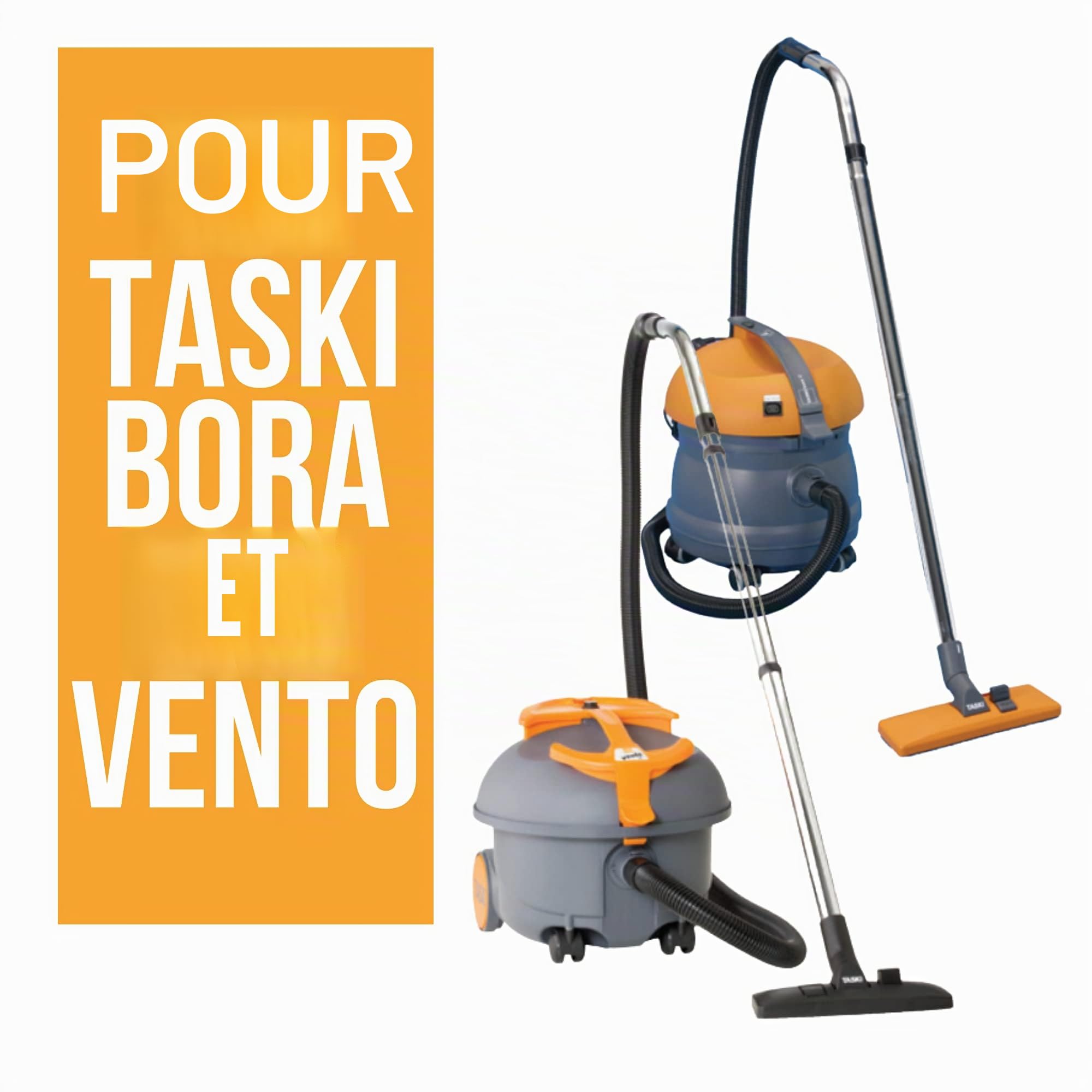 TASKI 7514888 Sacs papier jetables vacumat 12 (Pack de 10)