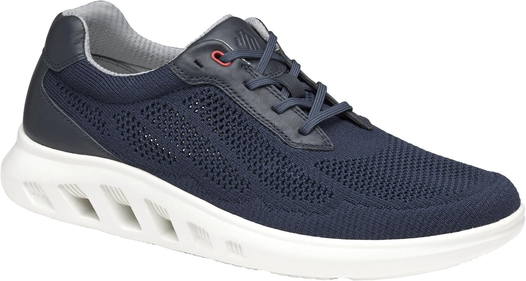 Amazon.com | Johnston & Murphy Activate Knit U-Throat Navy Knit 8M 